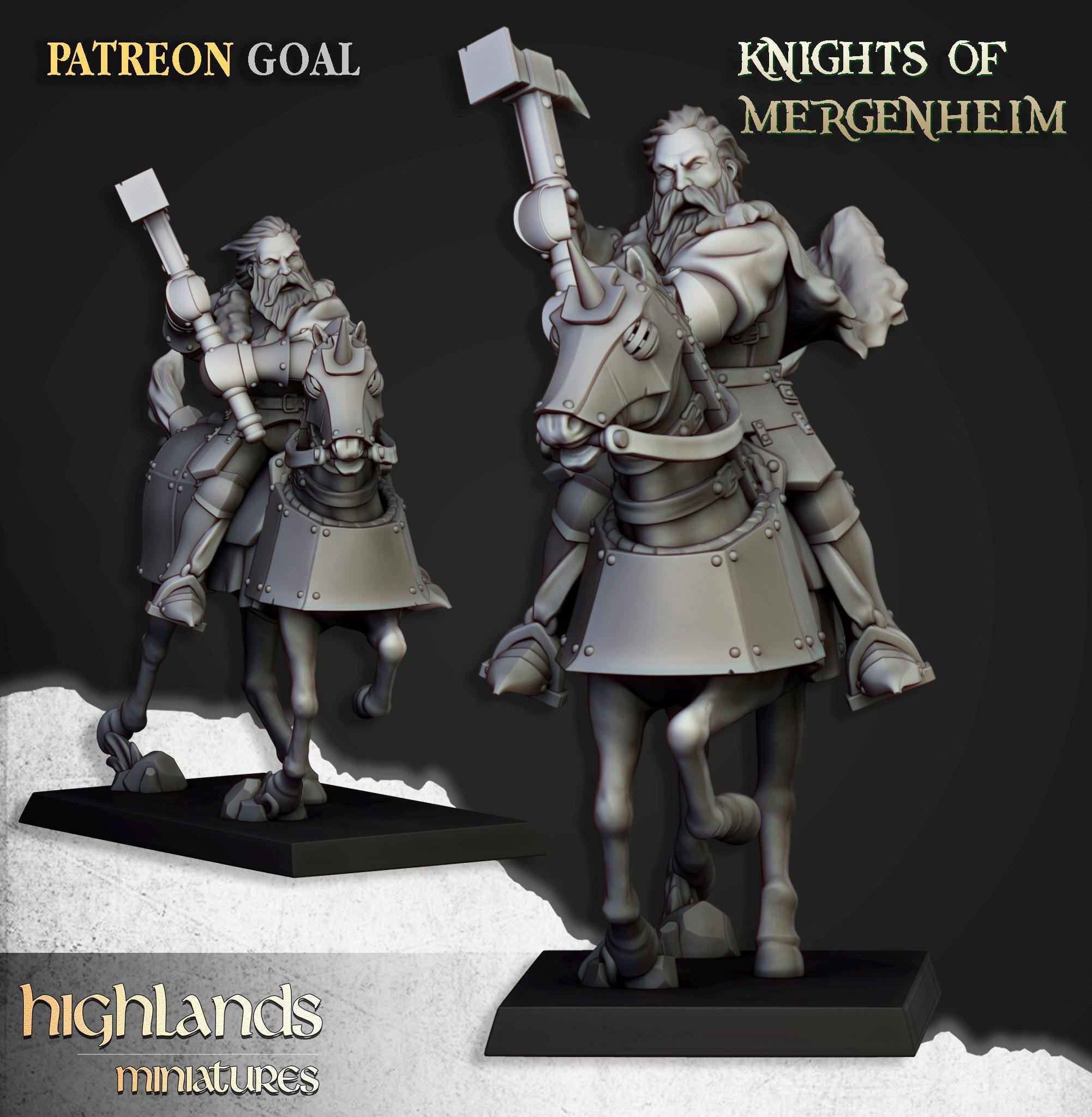 Knights of Mergenheim - in 12k- by Highlands Miniatures