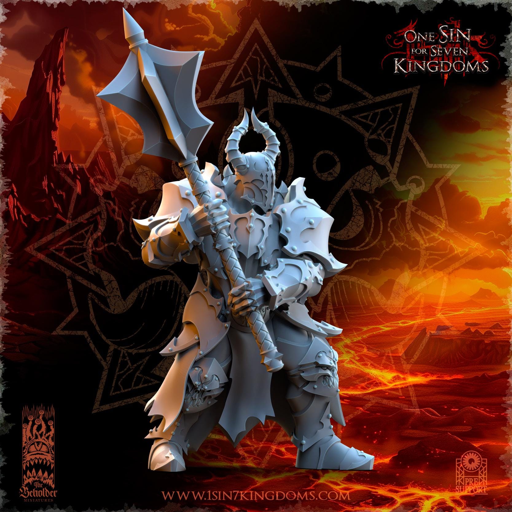Realms of Mayhem The Ascended - in 12k- by TheBeholderMiniatures