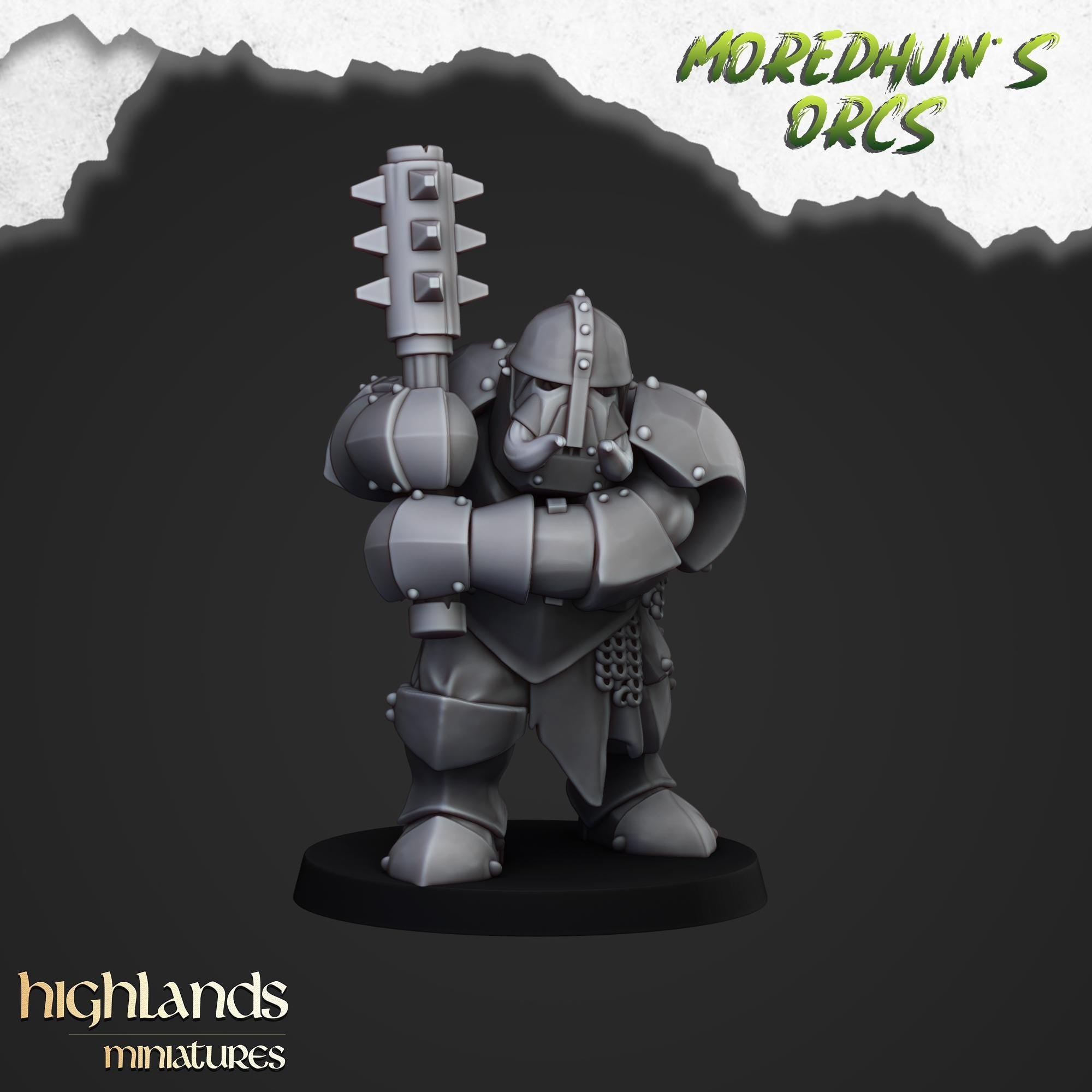 Armoured Orcs  - in 12k- by Highlands Miniatures