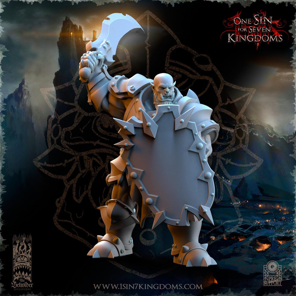 Nestah Orcs Warriors - in 12k- by TheBeholderMiniatures