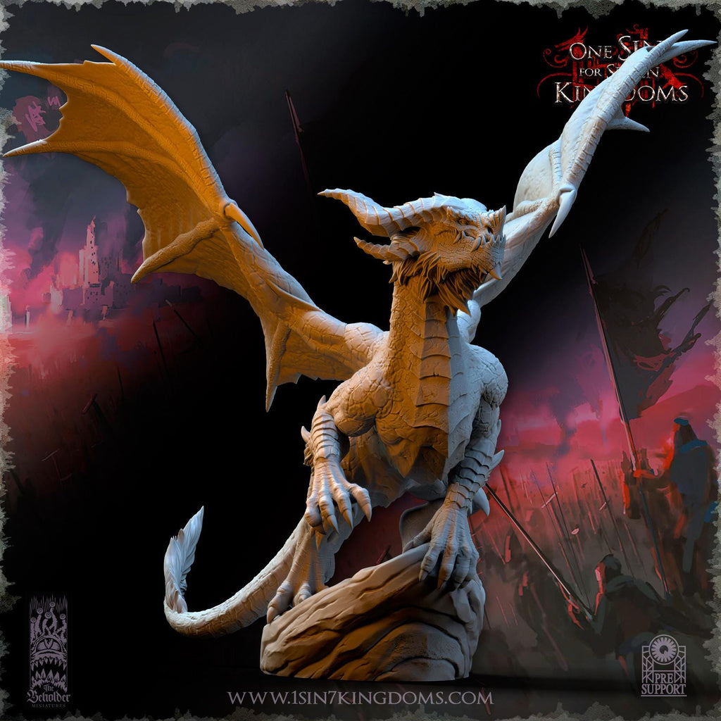 Halarath, Master of the Skies - in 12k- by TheBeholderMiniatures