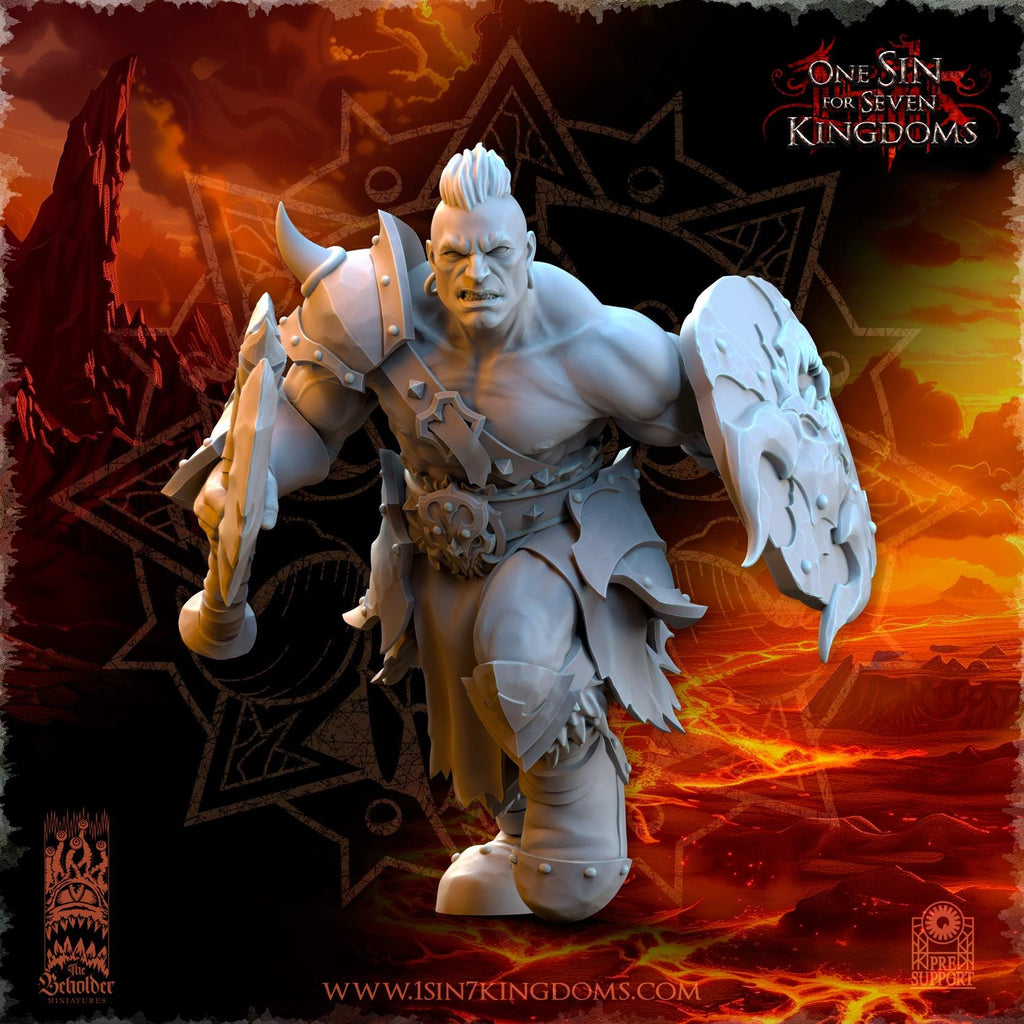 Realms of Mayhem Barbarian Despoilers - in 12k- by TheBeholderMiniatures