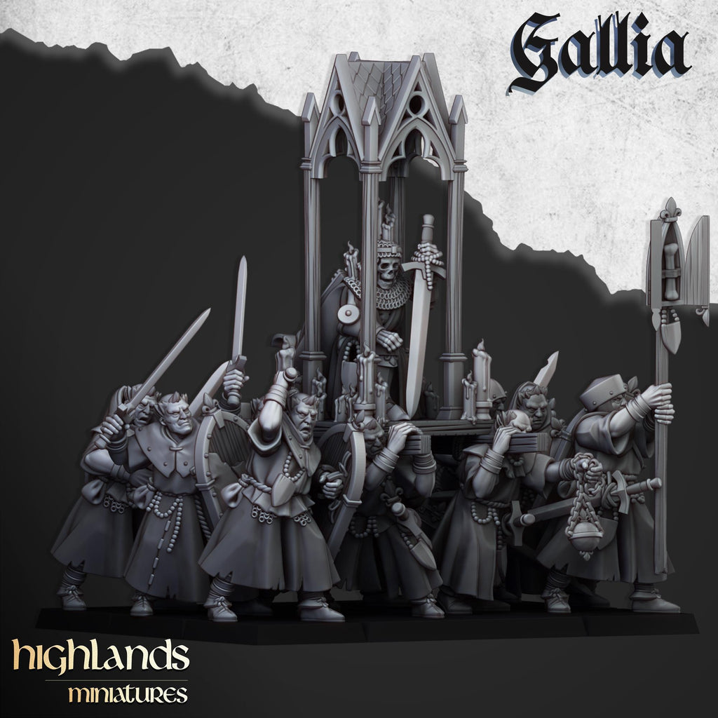Grail Pilgrims - in 12k- by Highlands Miniatures