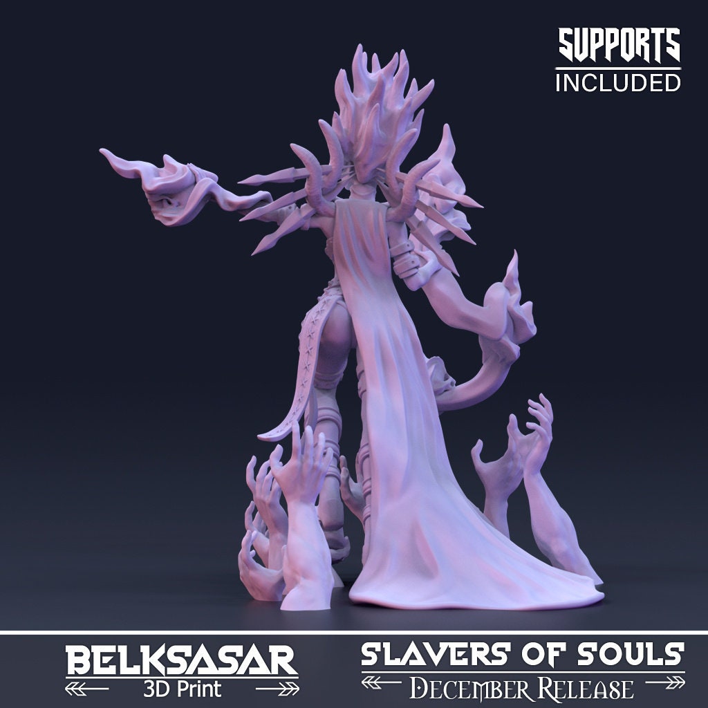 Slaver of Souls - in 8k - Scaling Options - by Belksasar