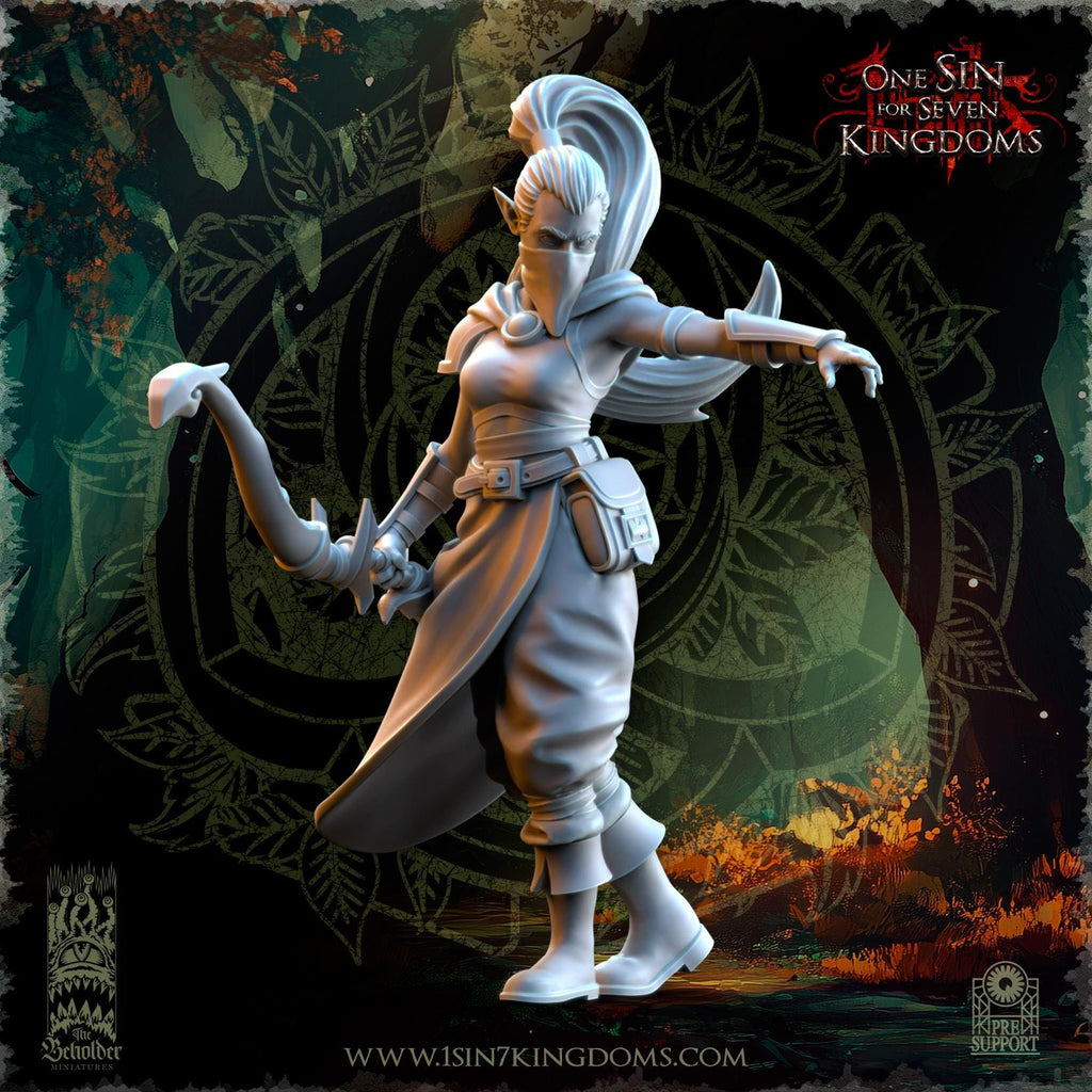 Evergreen Elves Shadowstalkers - in 12k- by TheBeholderMiniatures