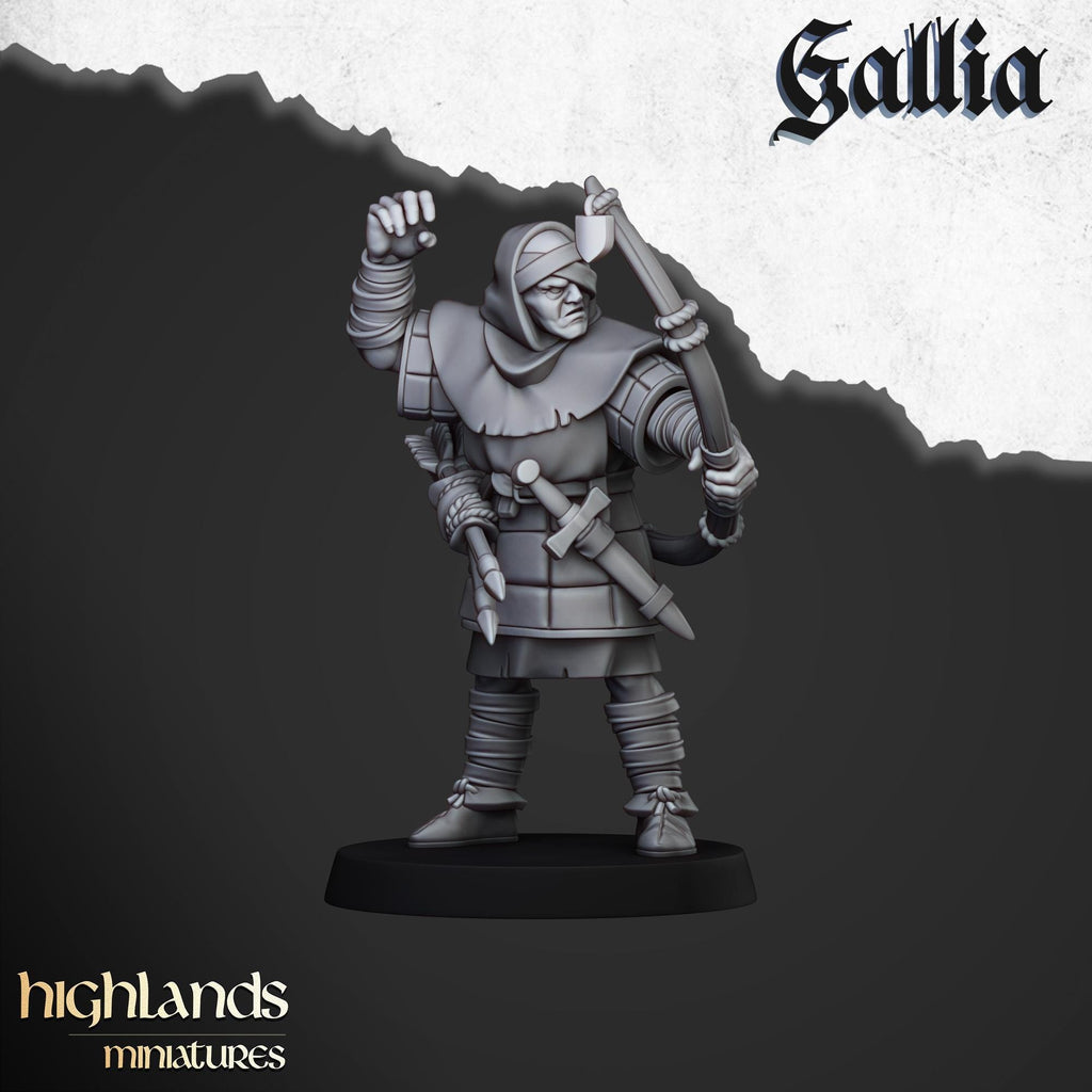 Gallia Archers - in 12k- by Highlands Miniatures