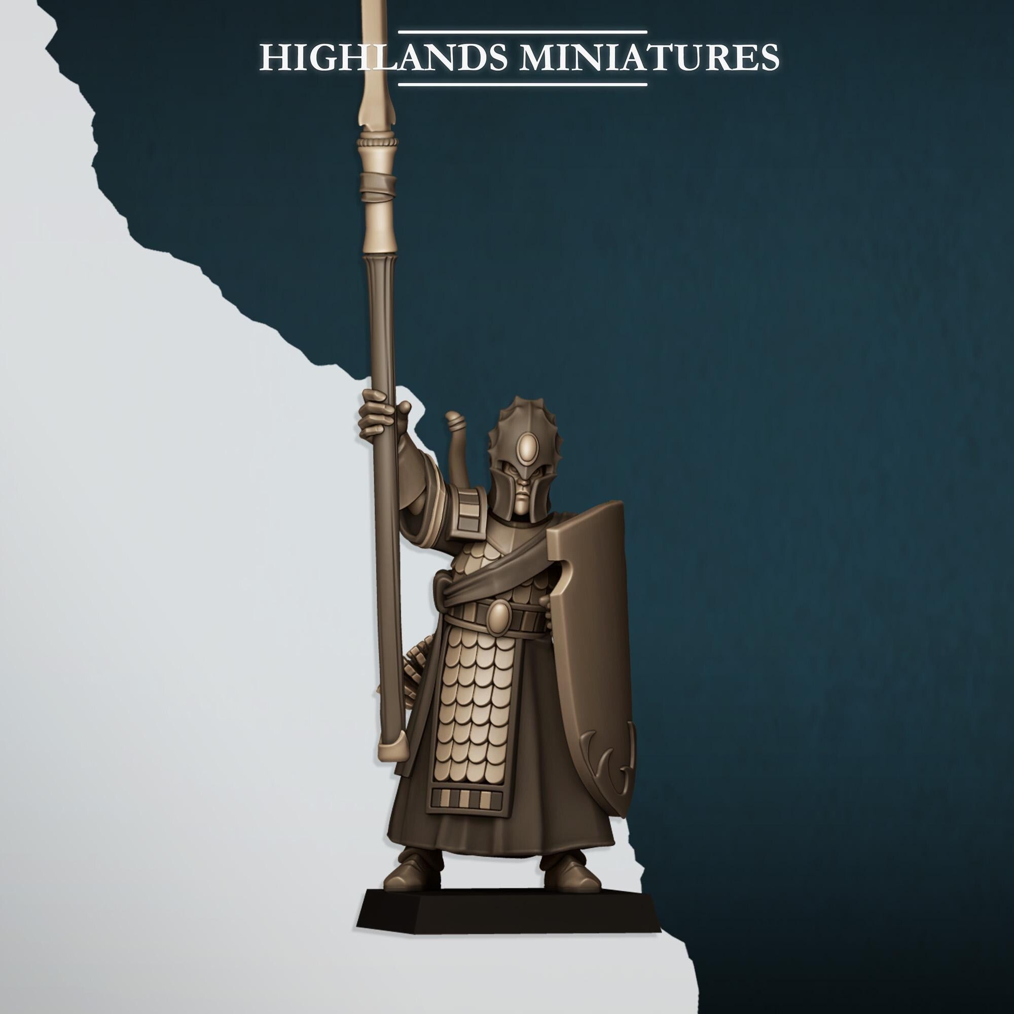 Aegean Sea Guard - in 12k- by Highlands Miniatures