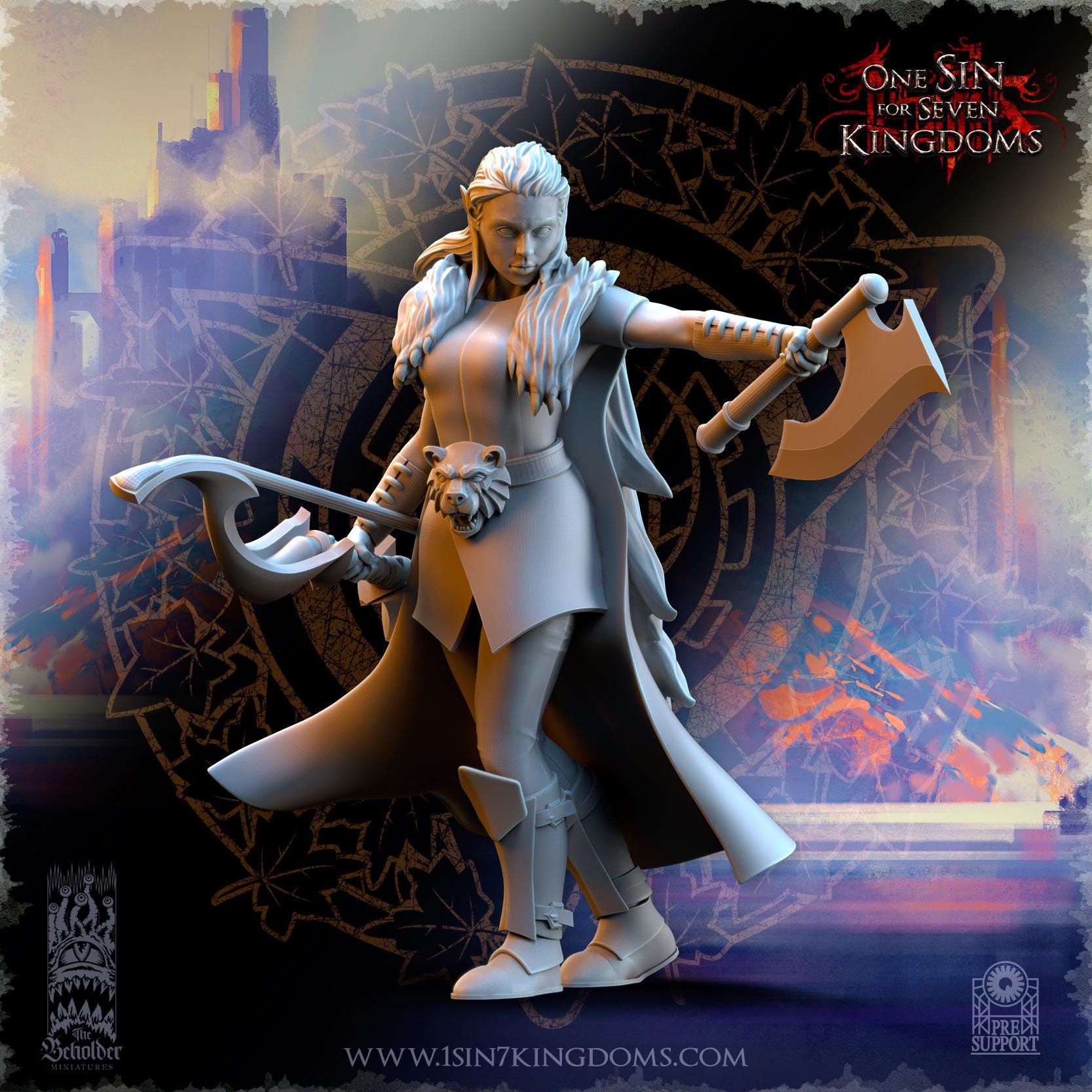 Silvermoor Elves Woodmen - in 12k- by TheBeholderMiniatures