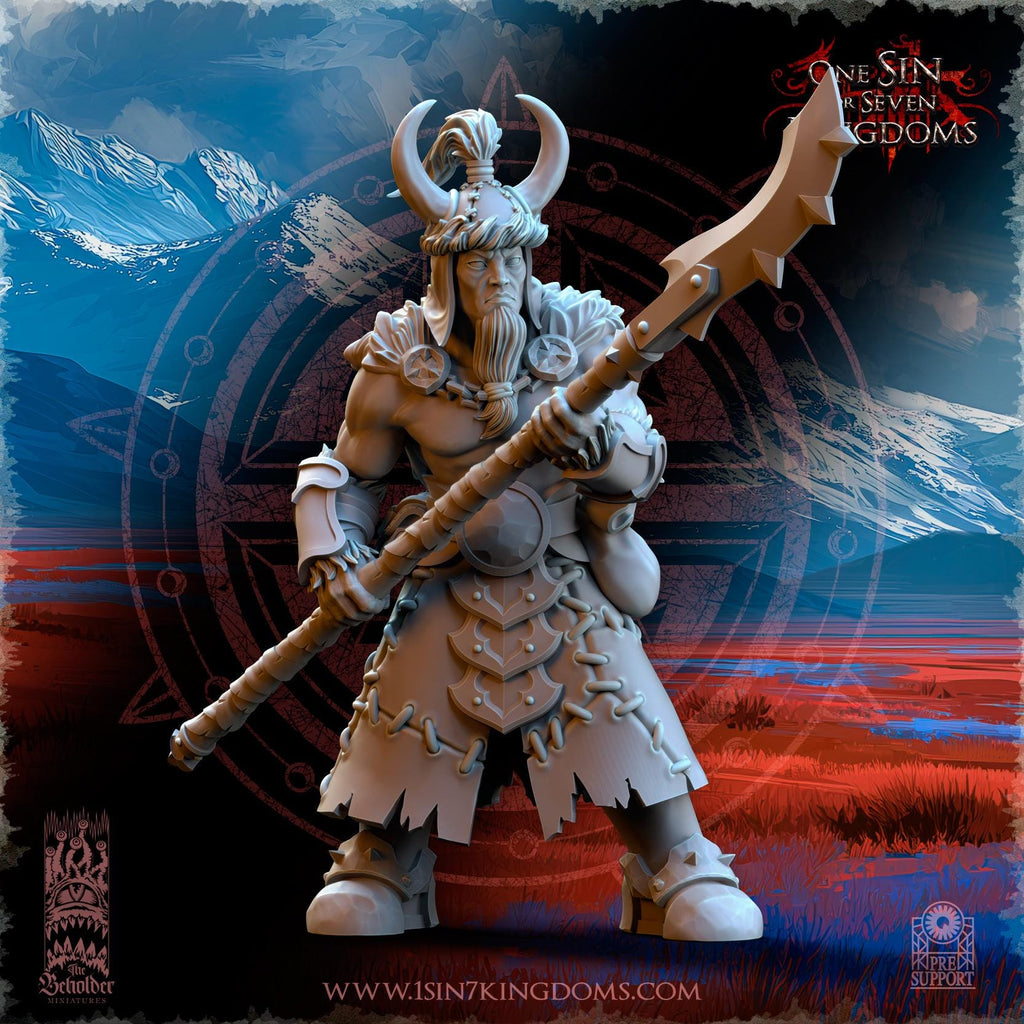 Astarii Dynasty Mountains Tribes- in 12k- by TheBeholderMiniatures