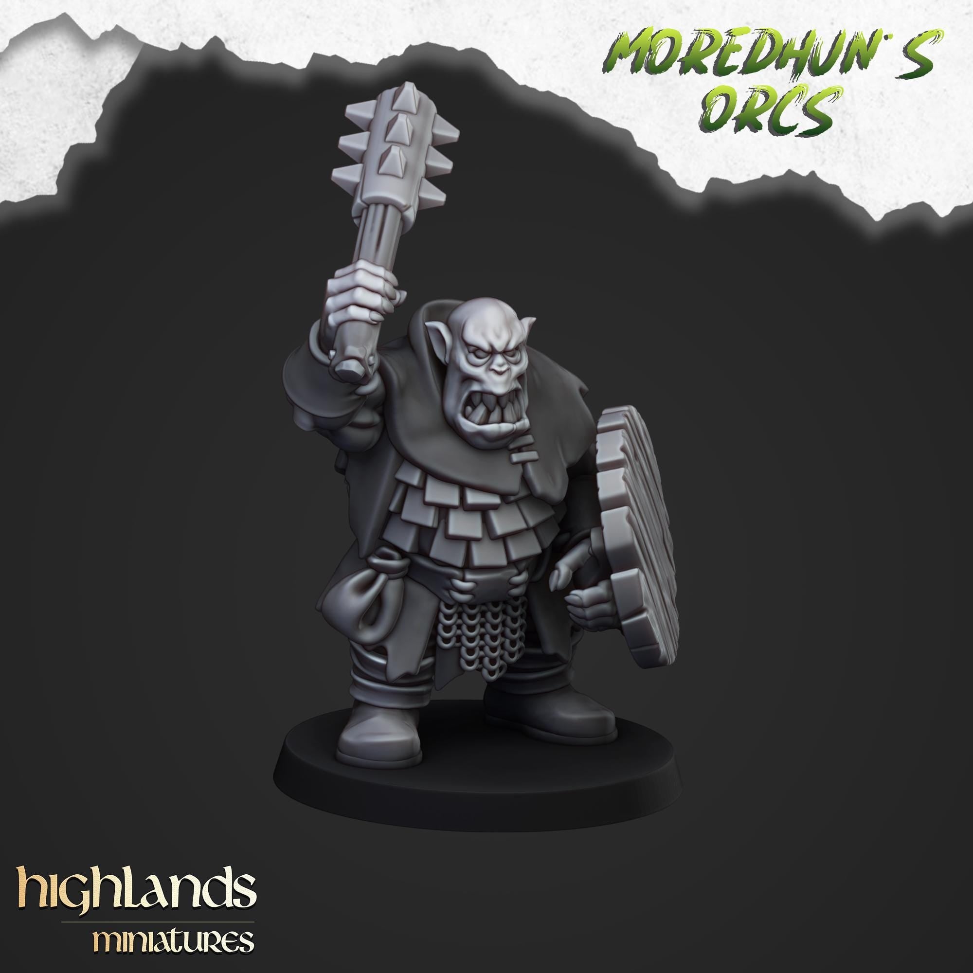Orc Warriors  - in 12k- by Highlands Miniatures