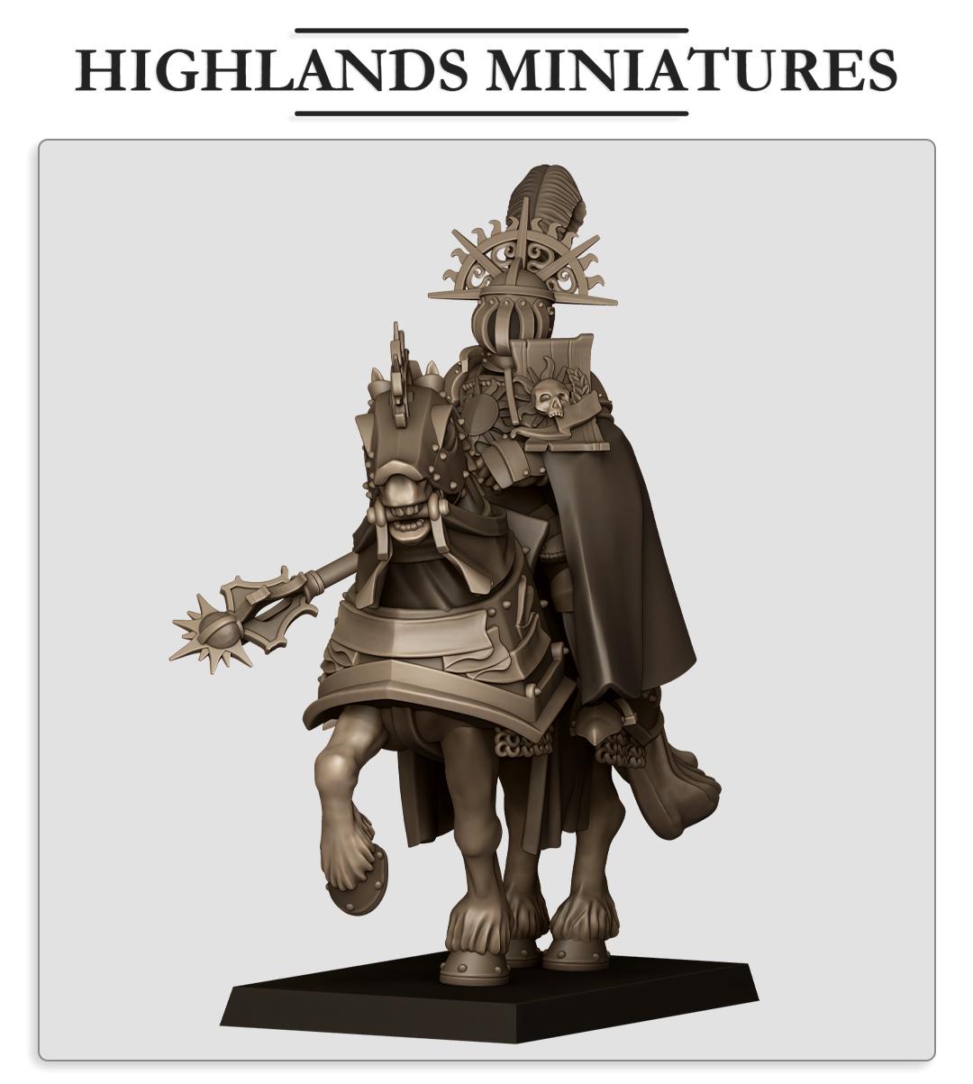 Sunland Golden Flames Elector - in 12k- by Highlands Miniatures