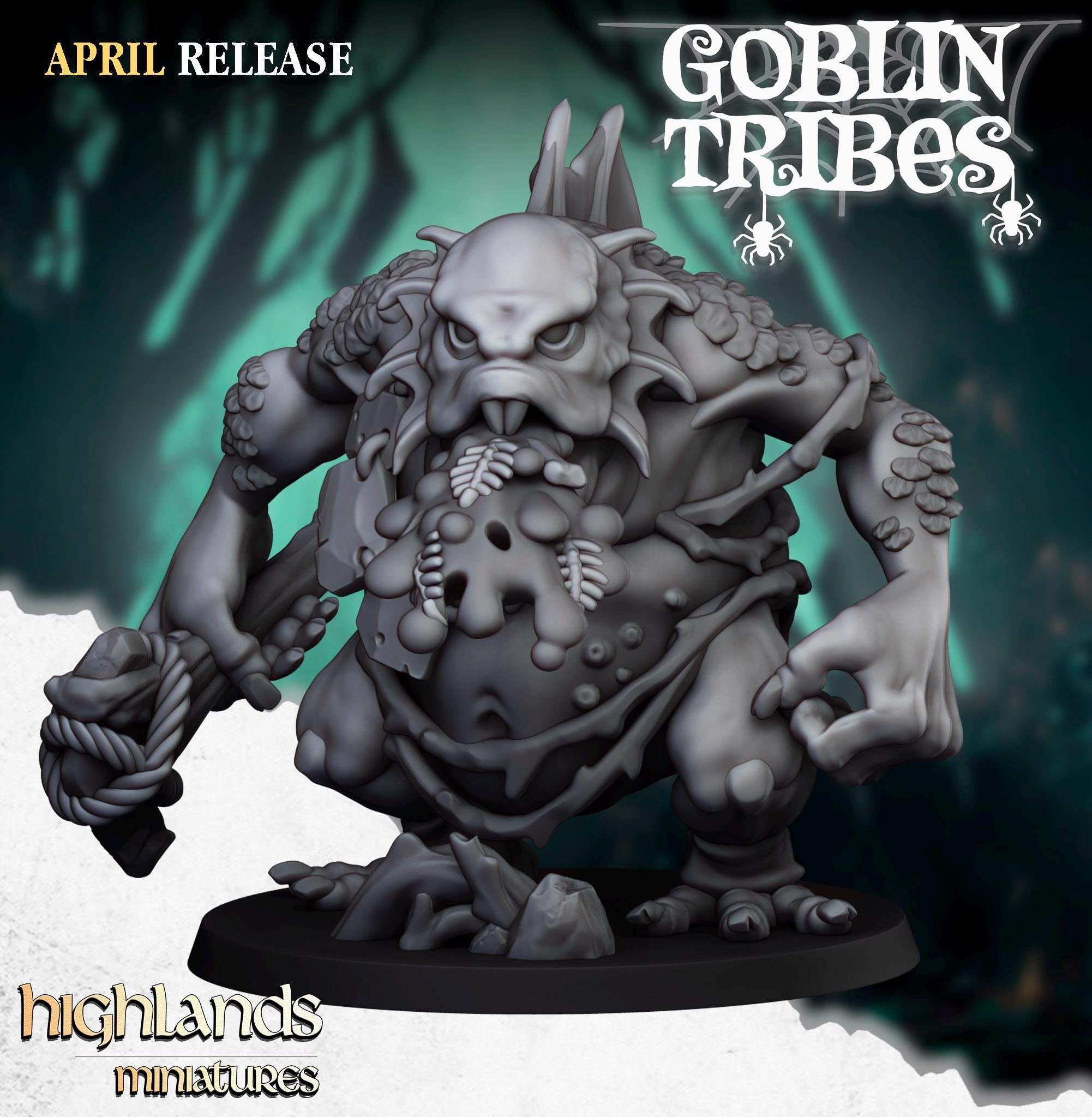 Swamp Trolls  - in 12k- by Highlands Miniatures
