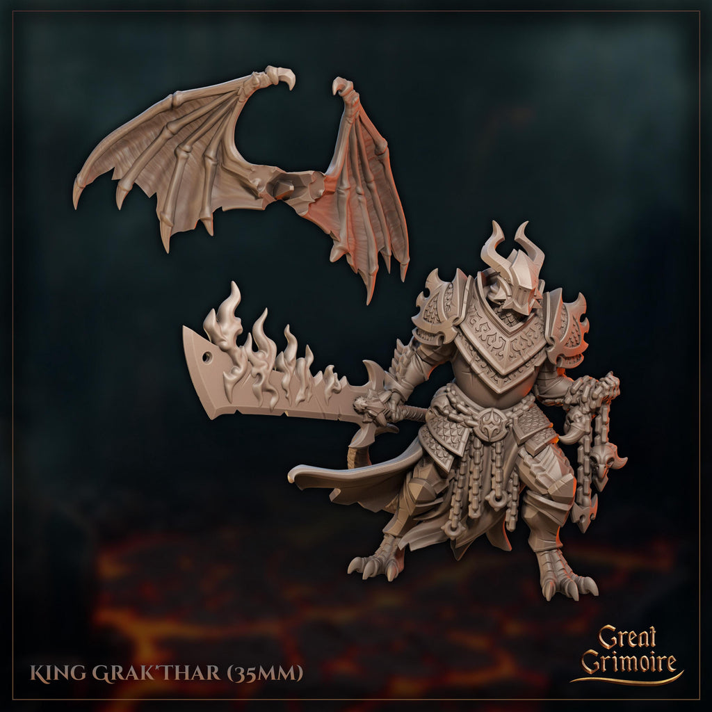 King Grak'Thar - in 12k - by Great Grimoire