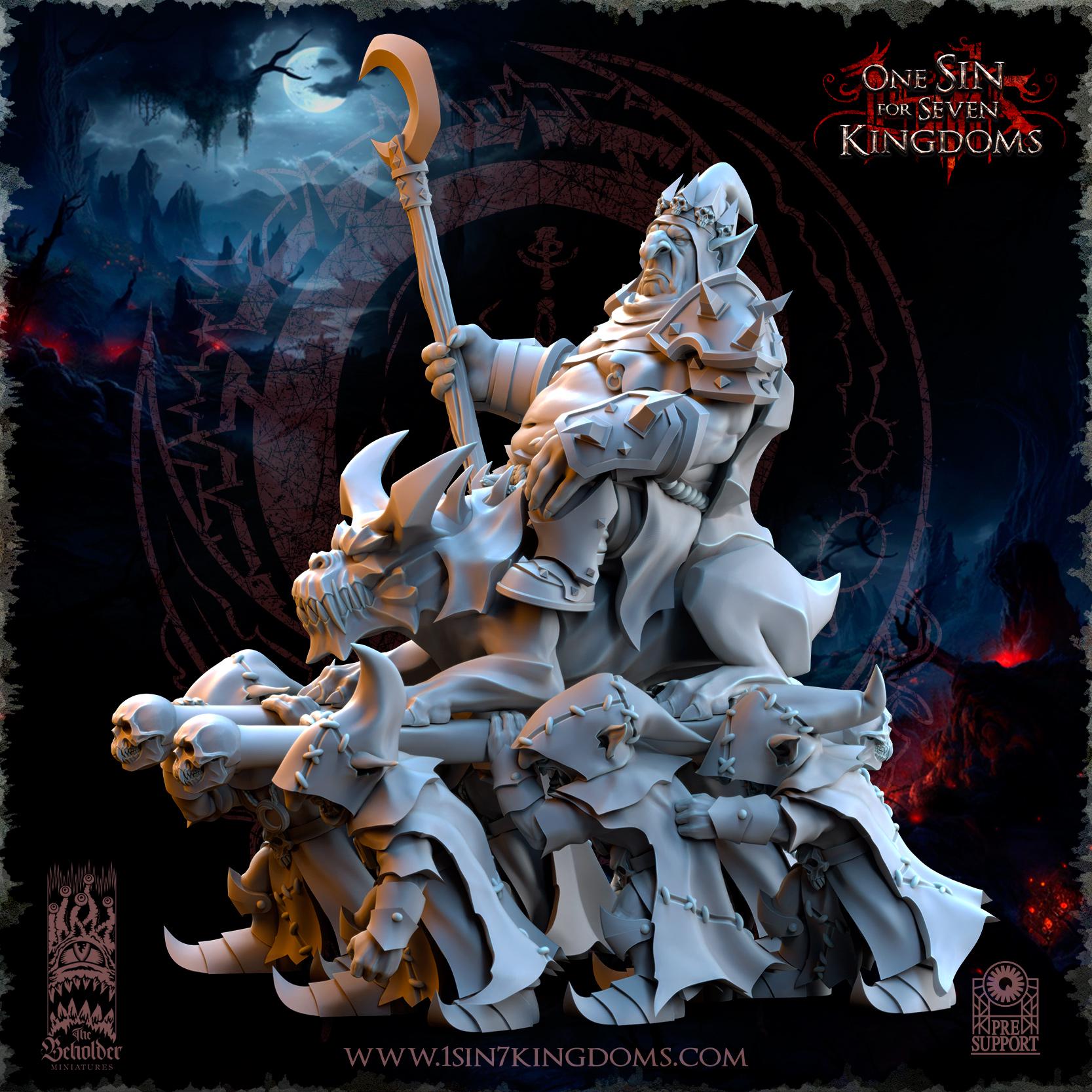 Gorgol "The Tyrant" - in 12k by TheBeholderMiniatures