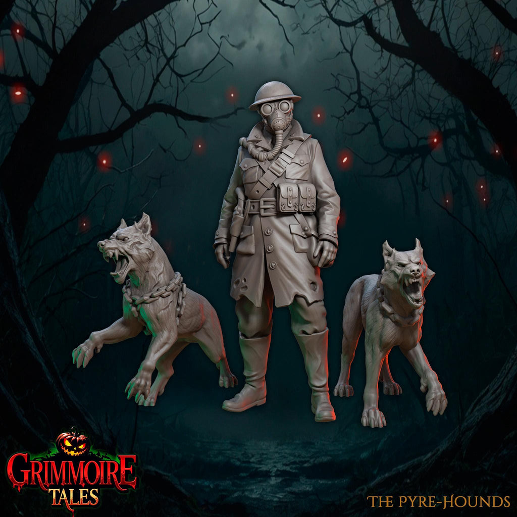 The Pyre-Hounds - in 12k - by Great Grimoire