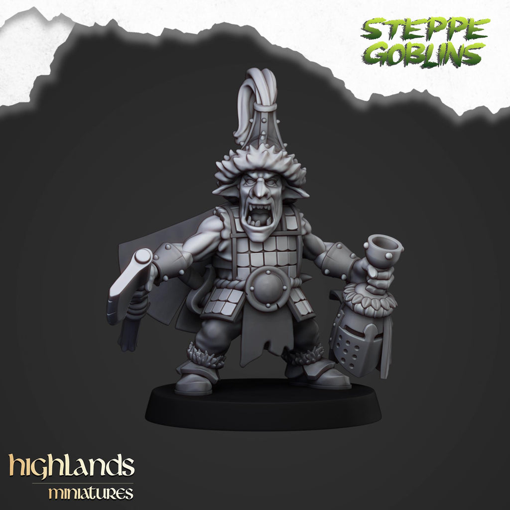Steppe Goblin Hero - in 12k- by Highlands Miniatures