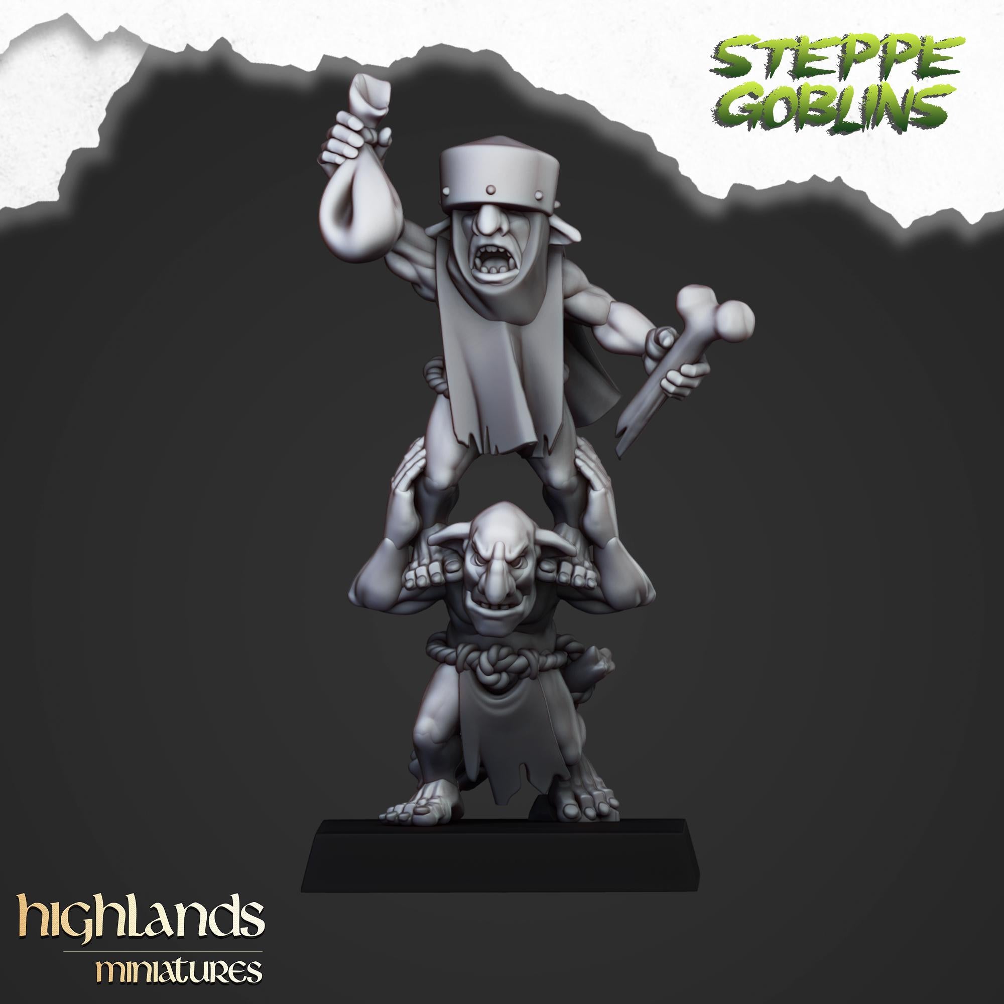 Steppe Goblors   - in 12k- by Highlands Miniatures