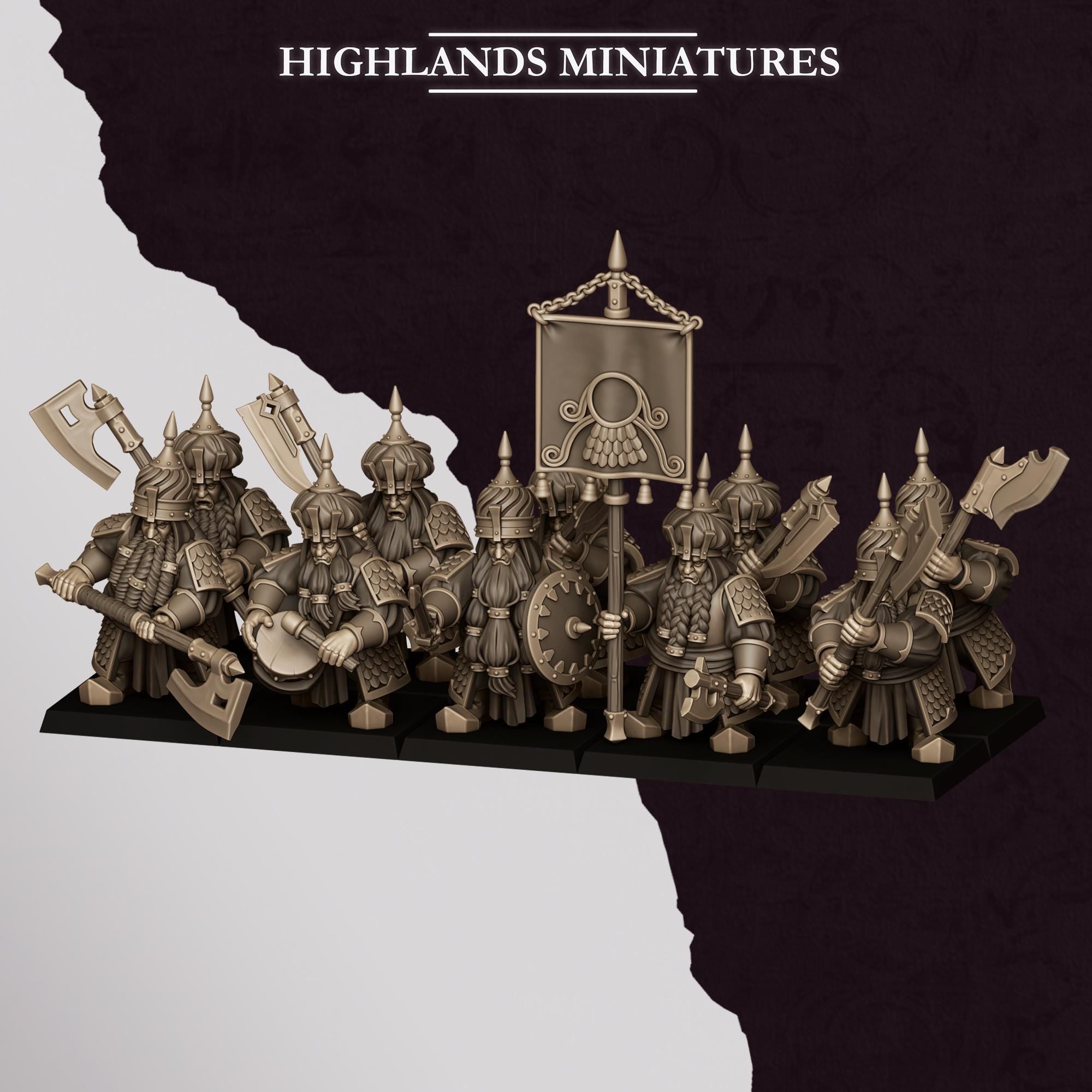 Sons of Marduk Warriors - in 12k- by Highlands Miniatures