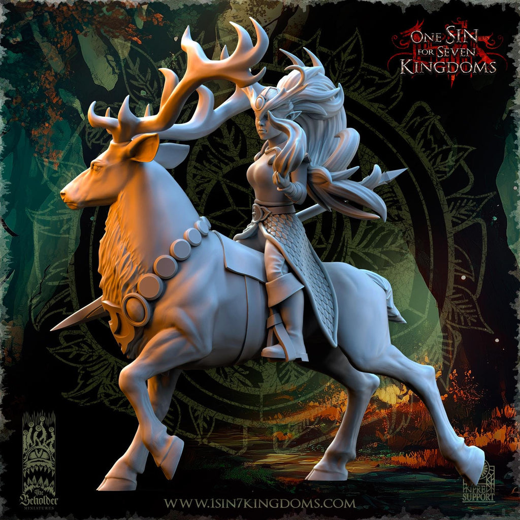 Evergreen Elves Deepwood Maidens - in 12k- by TheBeholderMiniatures