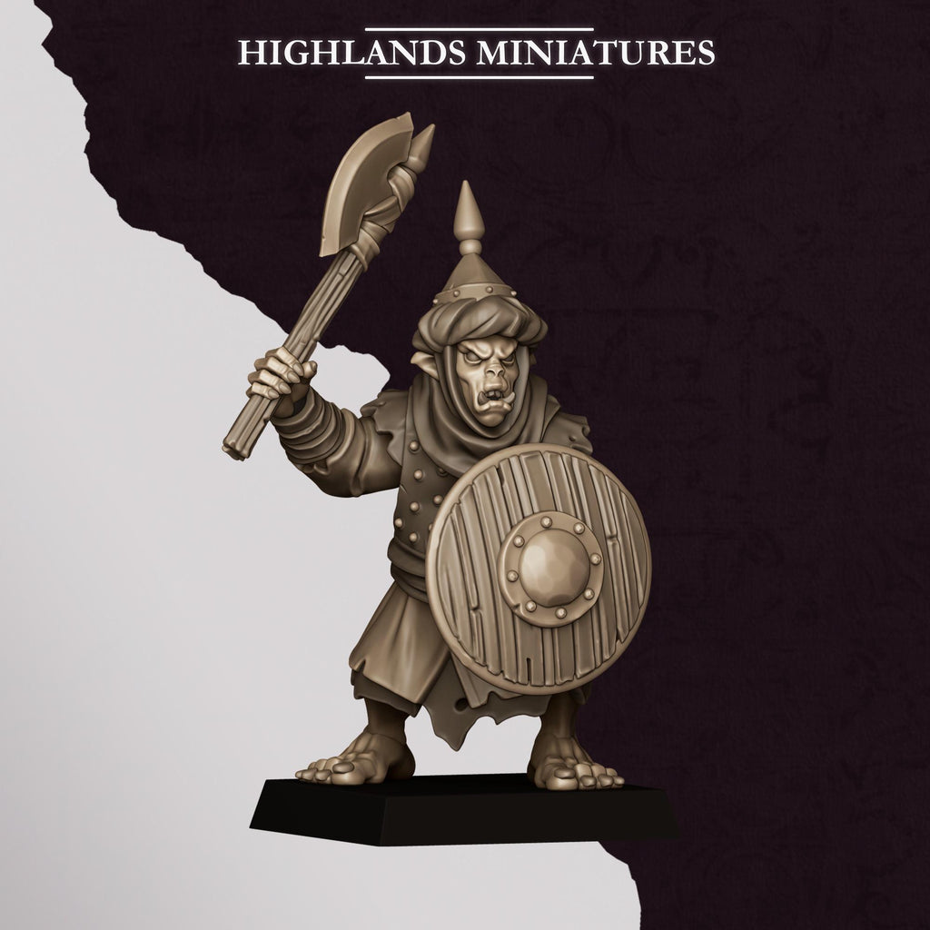 Hobgoblin Warriors - in 12k- by Highlands Miniatures