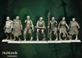 Zombie Villagers  - in 12k- by Highlands Miniatures