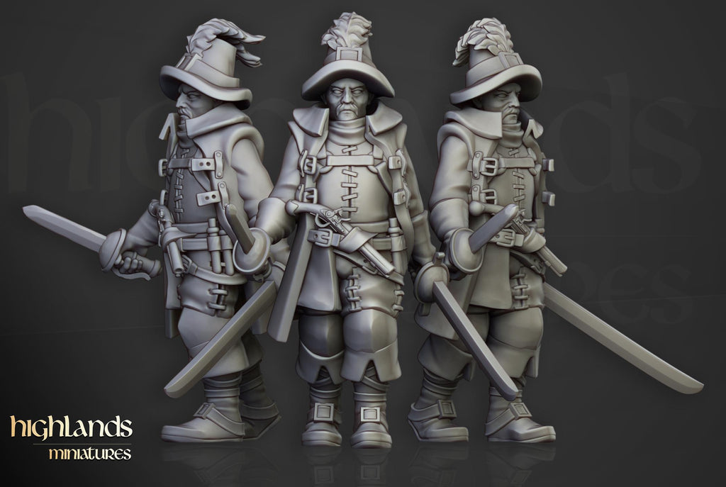 Inquisitorial Band 9 models - in 12k- by Highlands Miniatures
