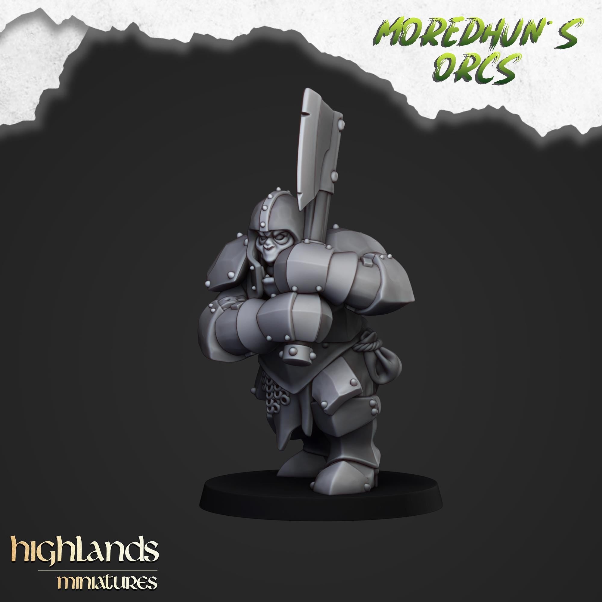 Armoured Orcs  - in 12k- by Highlands Miniatures