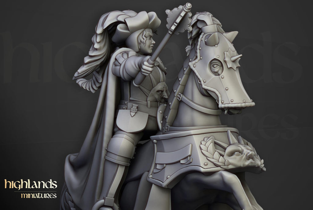 Baroness of Lunneburg  - in 12k- by Highlands Miniatures