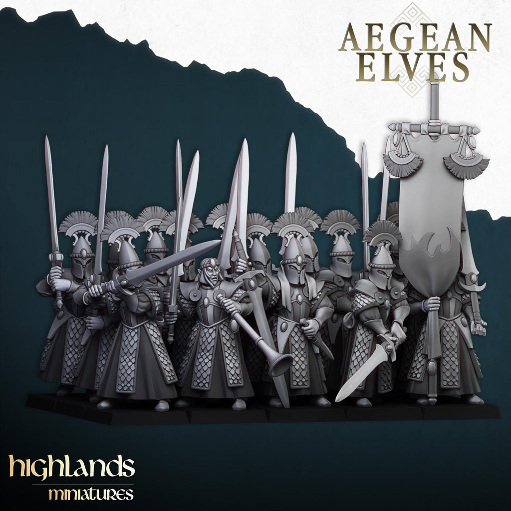 Swords of Messara   - in 12k- by Highlands Miniatures