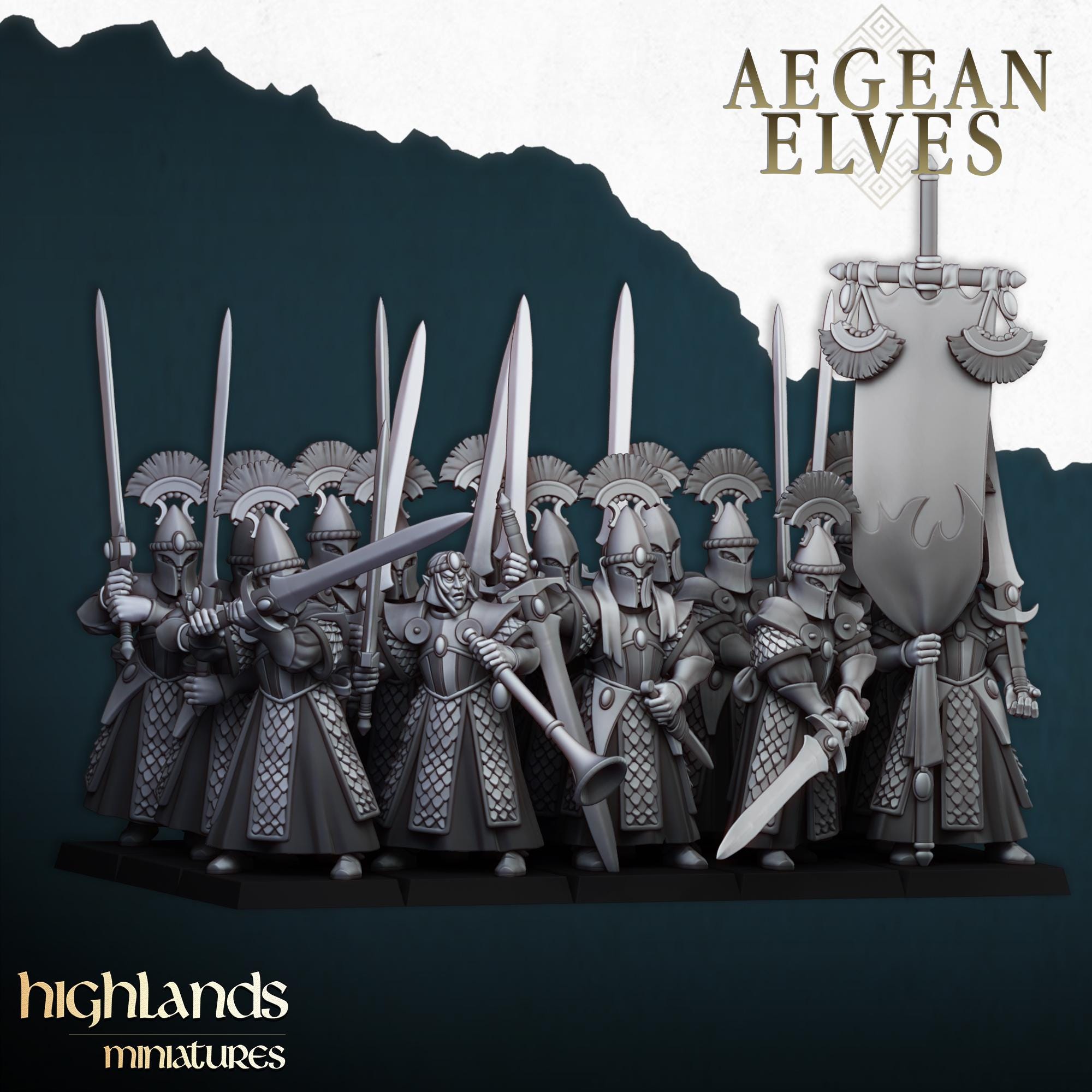 Swords of Messara   - in 12k- by Highlands Miniatures