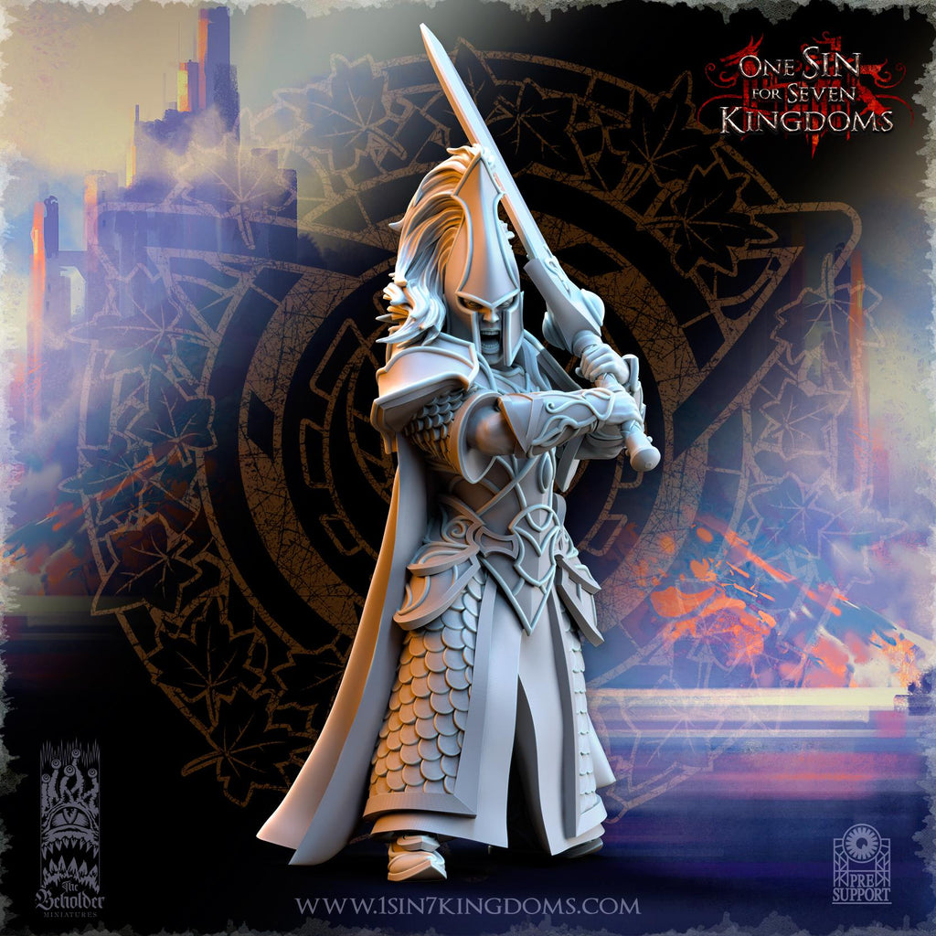 Silvermoor Elves Blades of Ashur - in 12k- by TheBeholderMiniatures