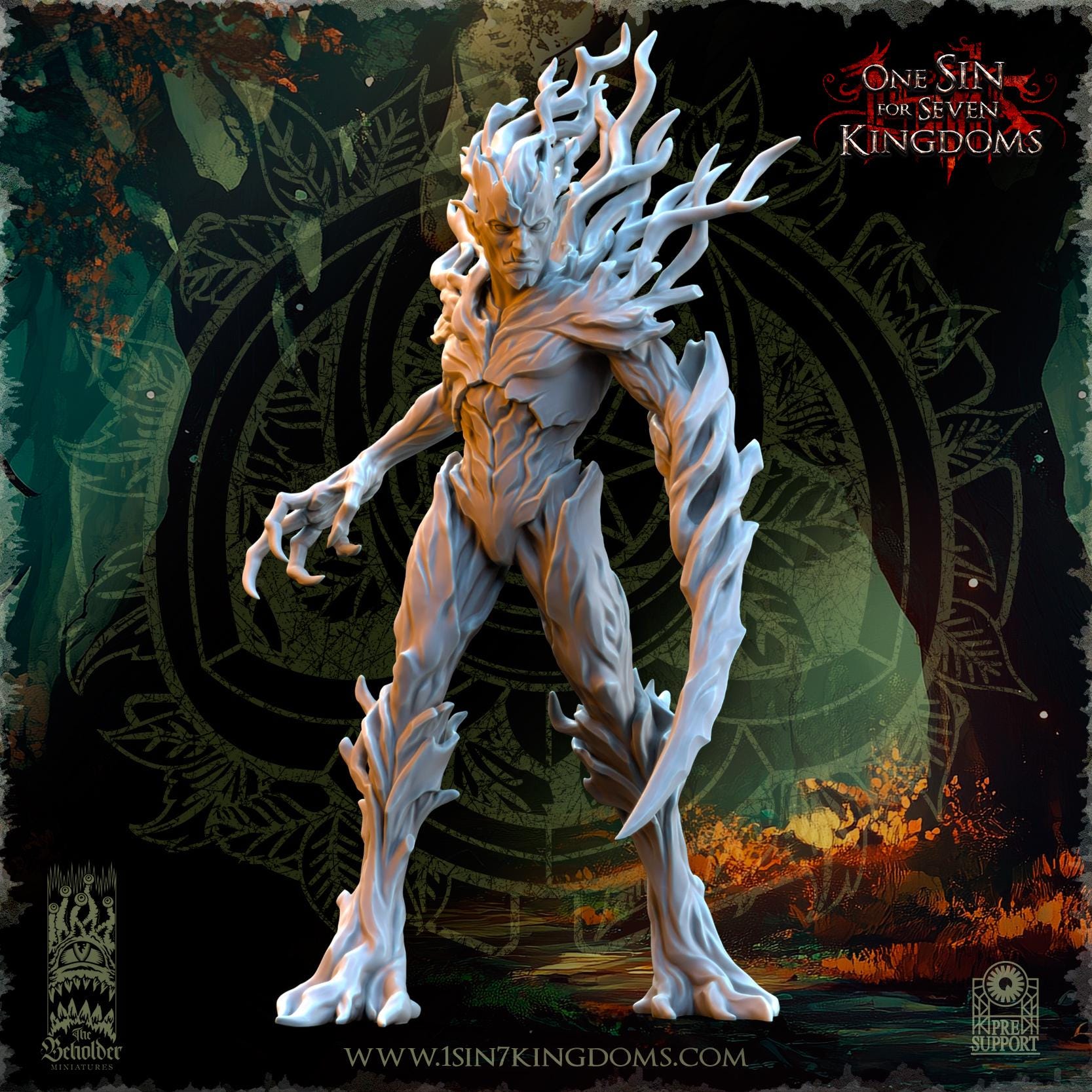 Evergreen Elves Druades - in 12k- by TheBeholderMiniatures