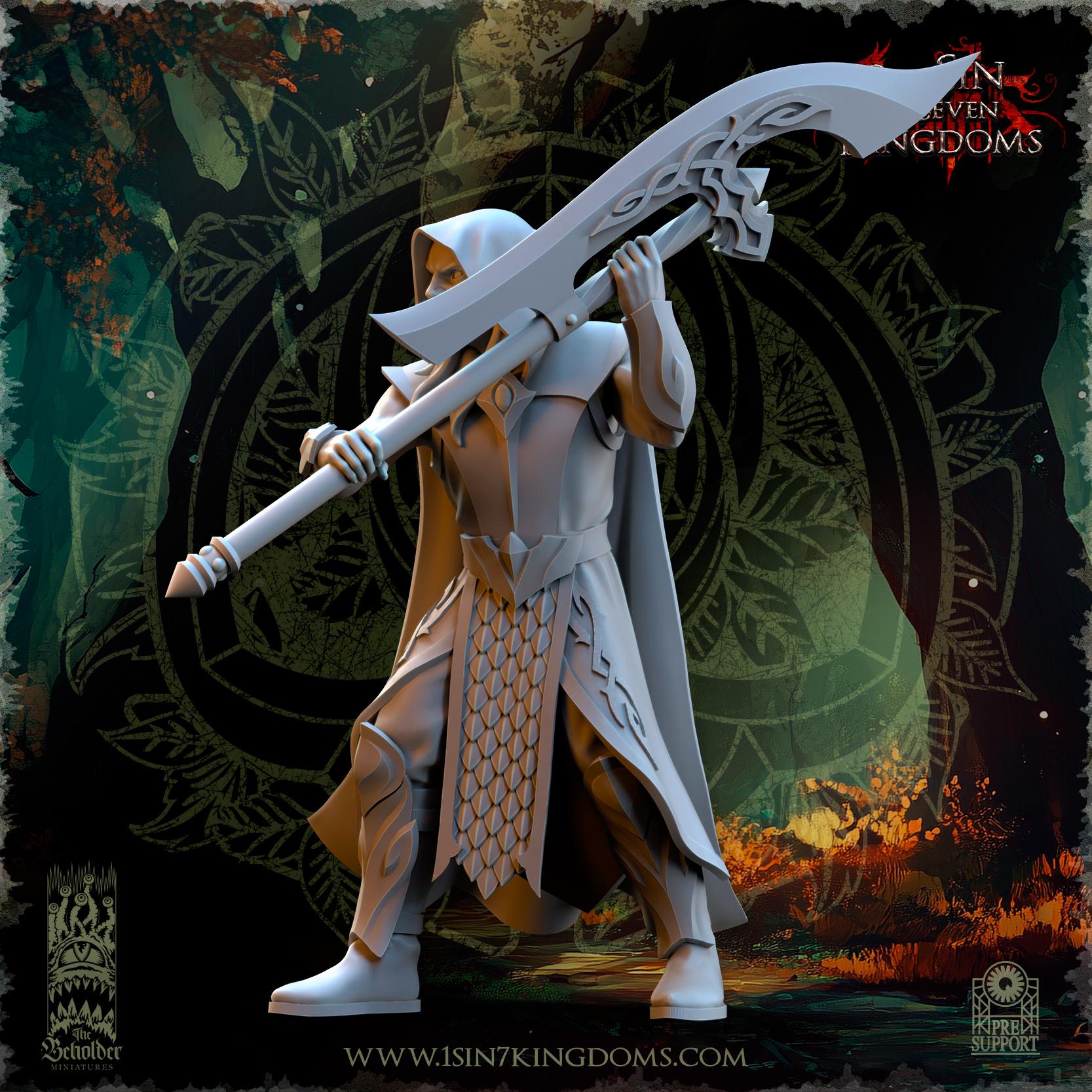 Evergreen Elves Glade Avengers - in 12k- by TheBeholderMiniatures