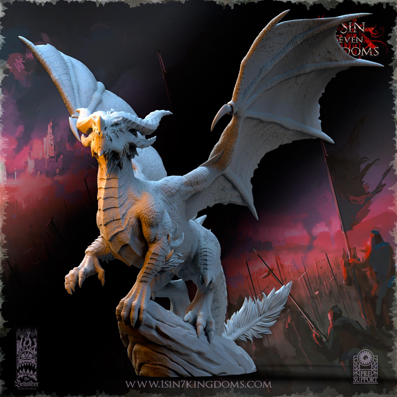 Halarath, Master of the Skies - in 12k- by TheBeholderMiniatures