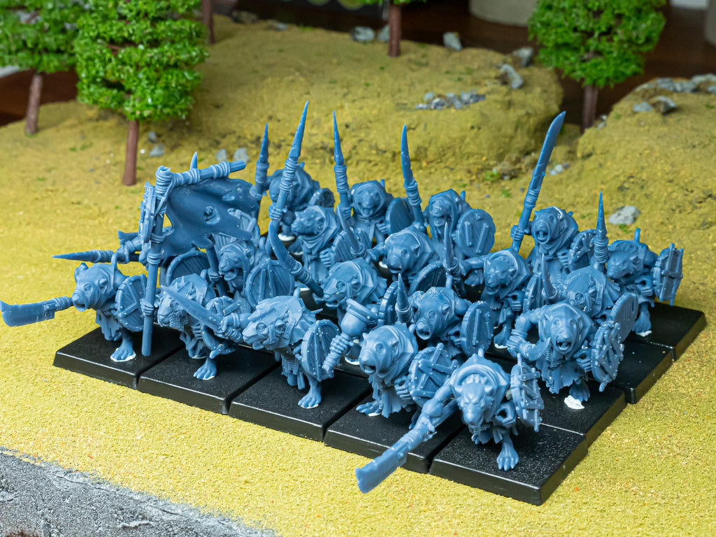 Sewer Rats - in 12k- by -Highlands Miniatures