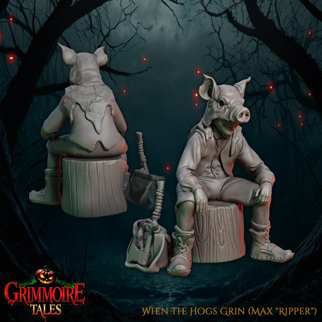 When the Hogs Grin - in 12k - by Great Grimoire