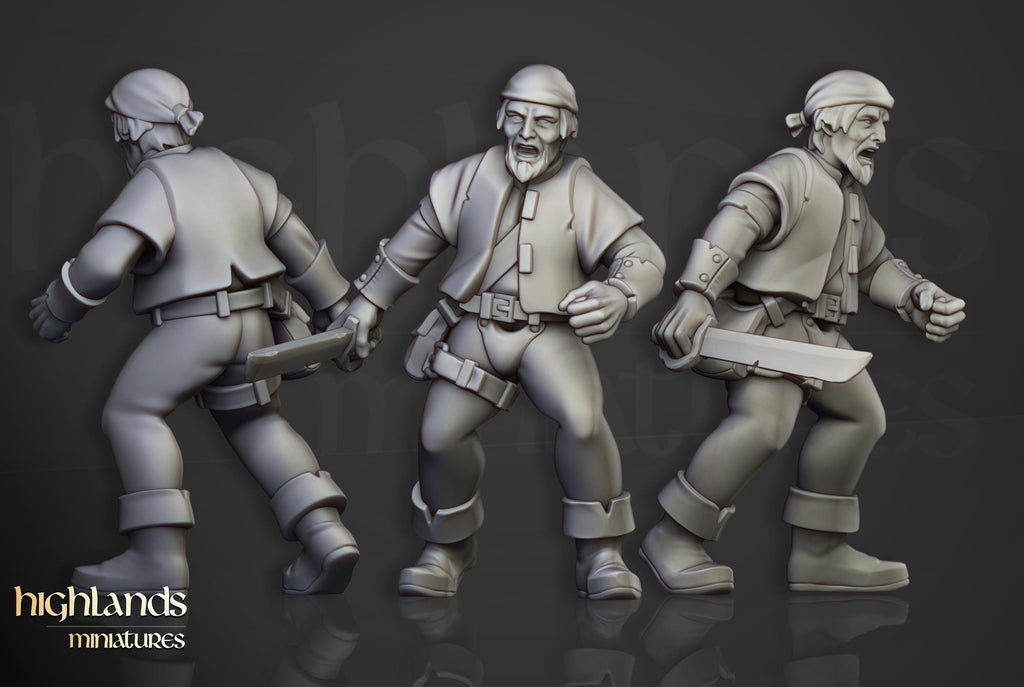Sunland Militia - in 12k- by Highlands Miniatures