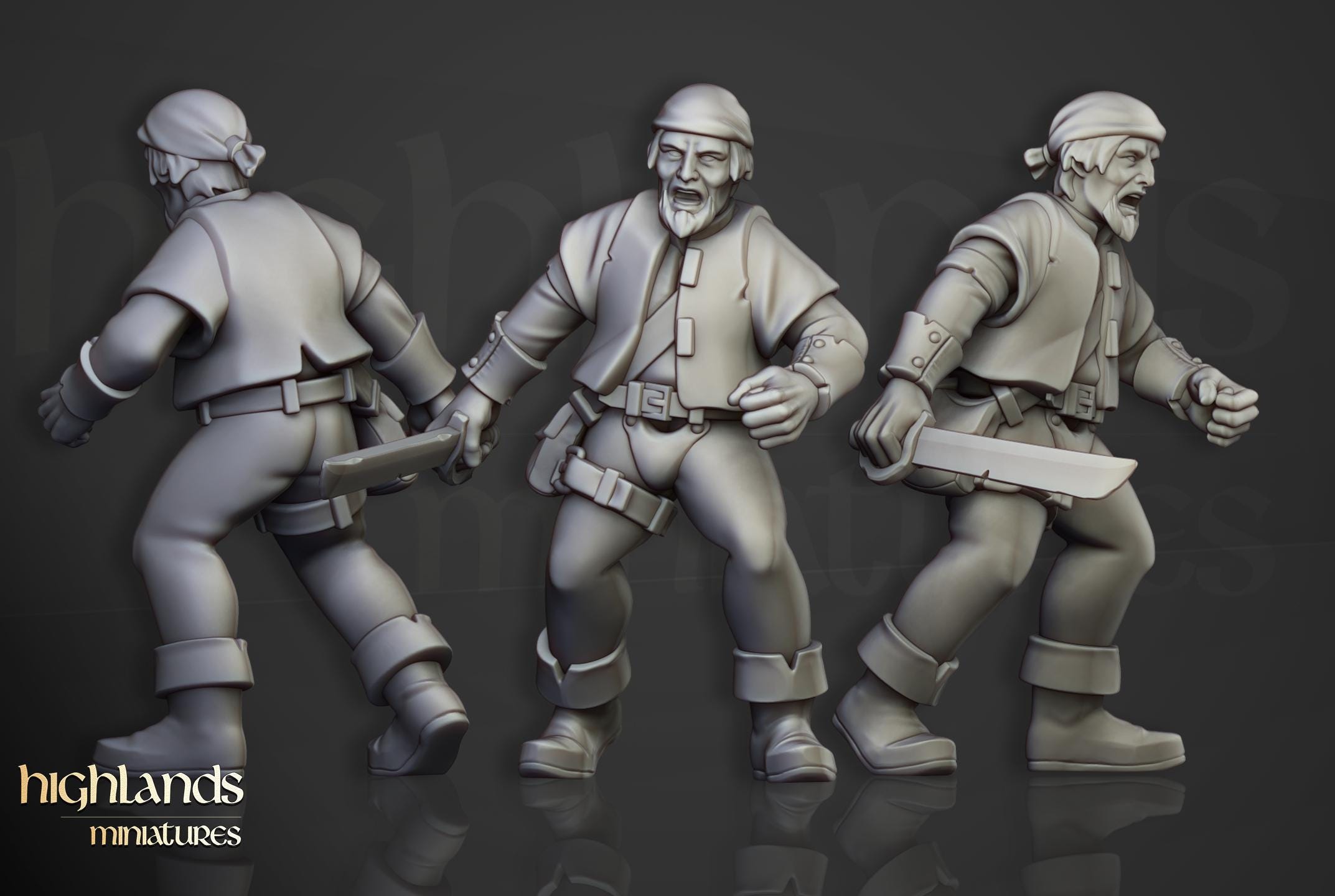 Sunland Militia - in 12k- by Highlands Miniatures