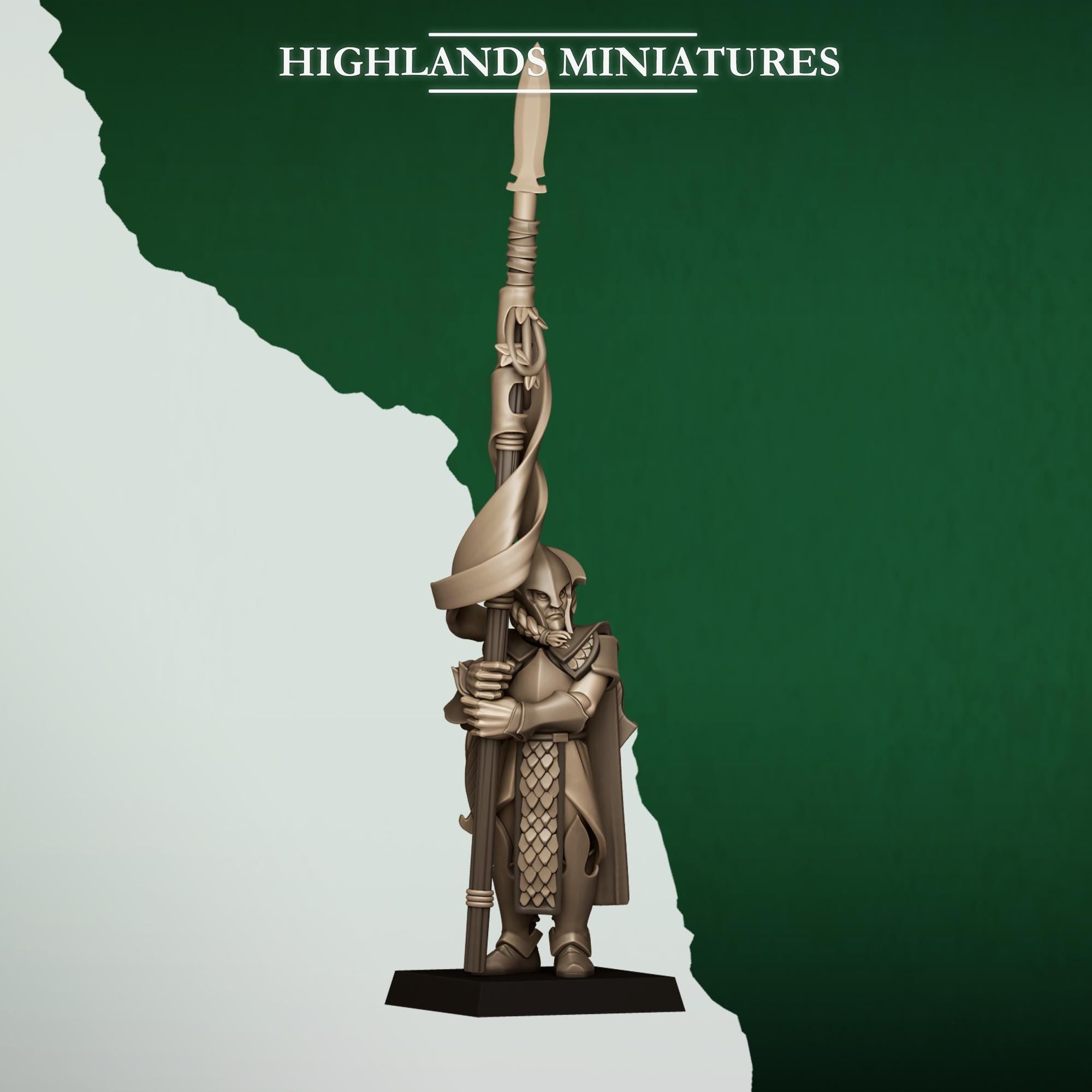 Feral Spearmen - in 12k- by Highlands Miniatures