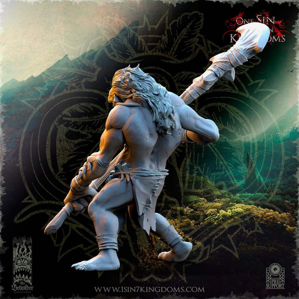 Mountain Trolls  - in 12k- by TheBeholderMiniatures