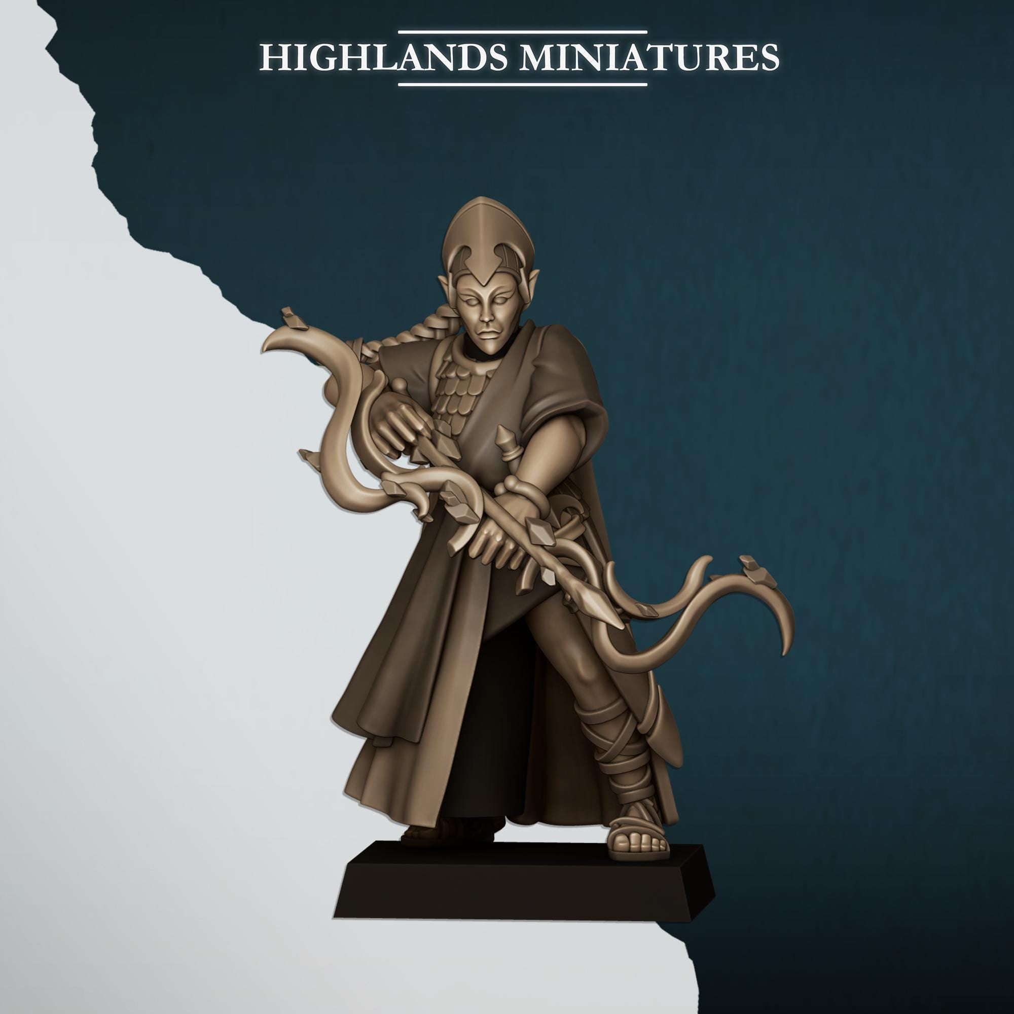 Aegean Maids with Bows - in 12k- by Highlands Miniatures