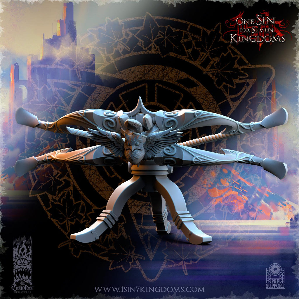 Silvermoor Elves Ballista - in 12k- by TheBeholderMiniatures