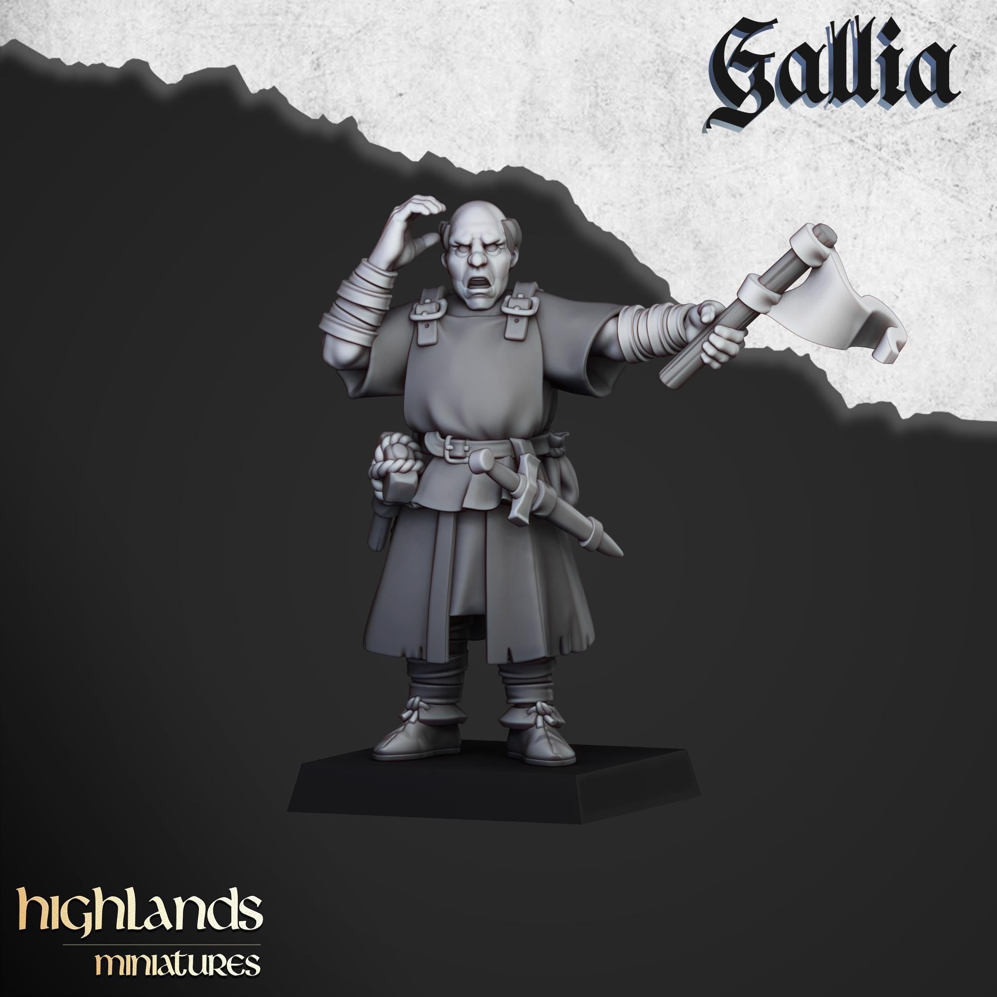 Gallia Trebuchet - in 12k- by Highlands Miniatures