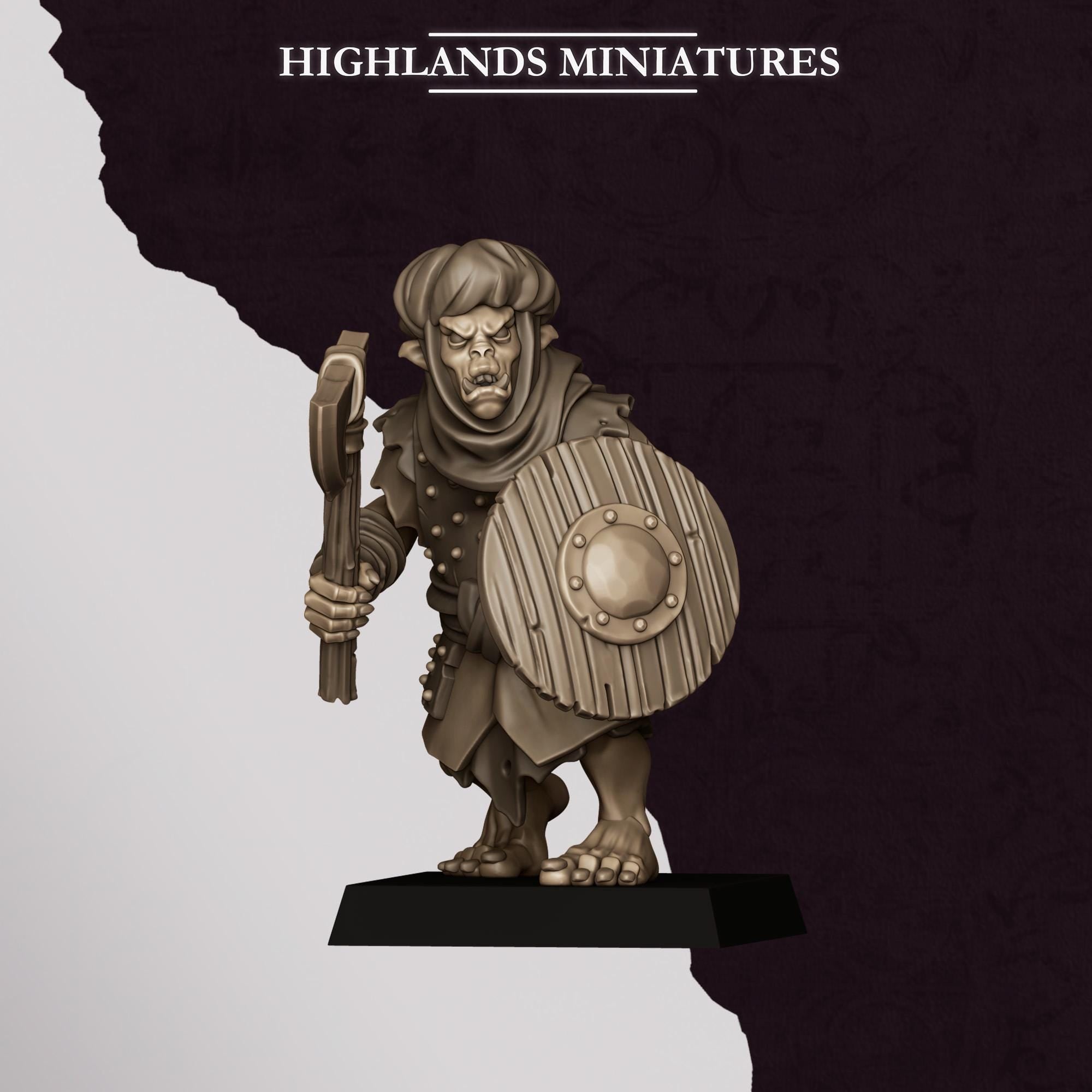 Hobgoblin Warriors - in 12k- by Highlands Miniatures