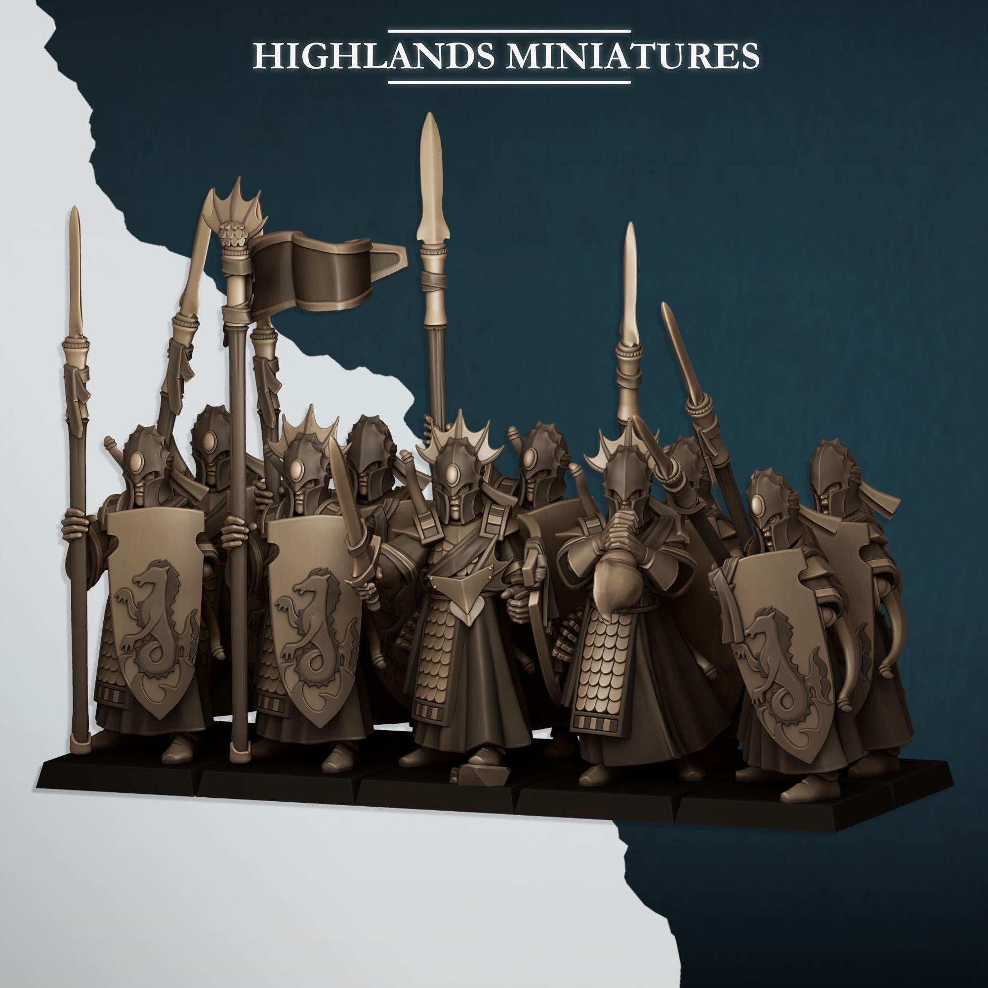 Aegean Sea Guard - in 12k- by Highlands Miniatures