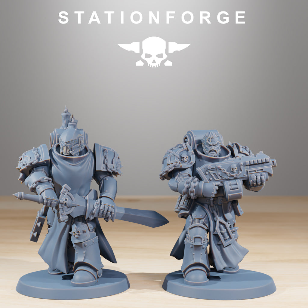 Socratis Crusaders 10 models with bases