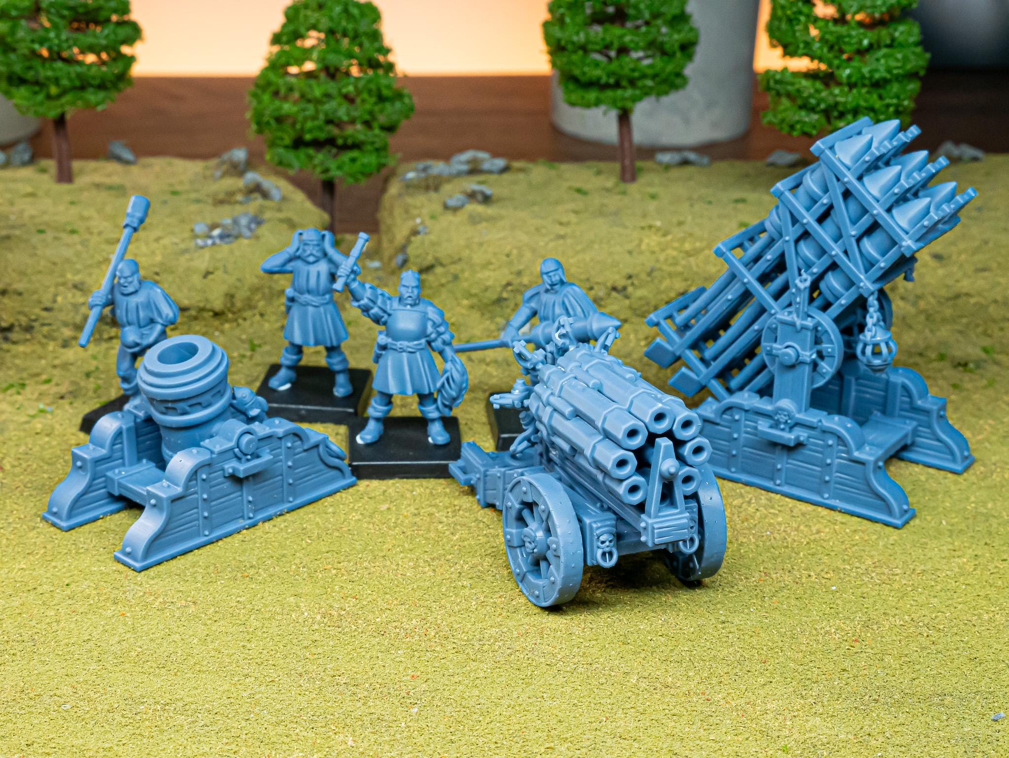 Sunland Artillery - in 12k- by Highlands Miniatures