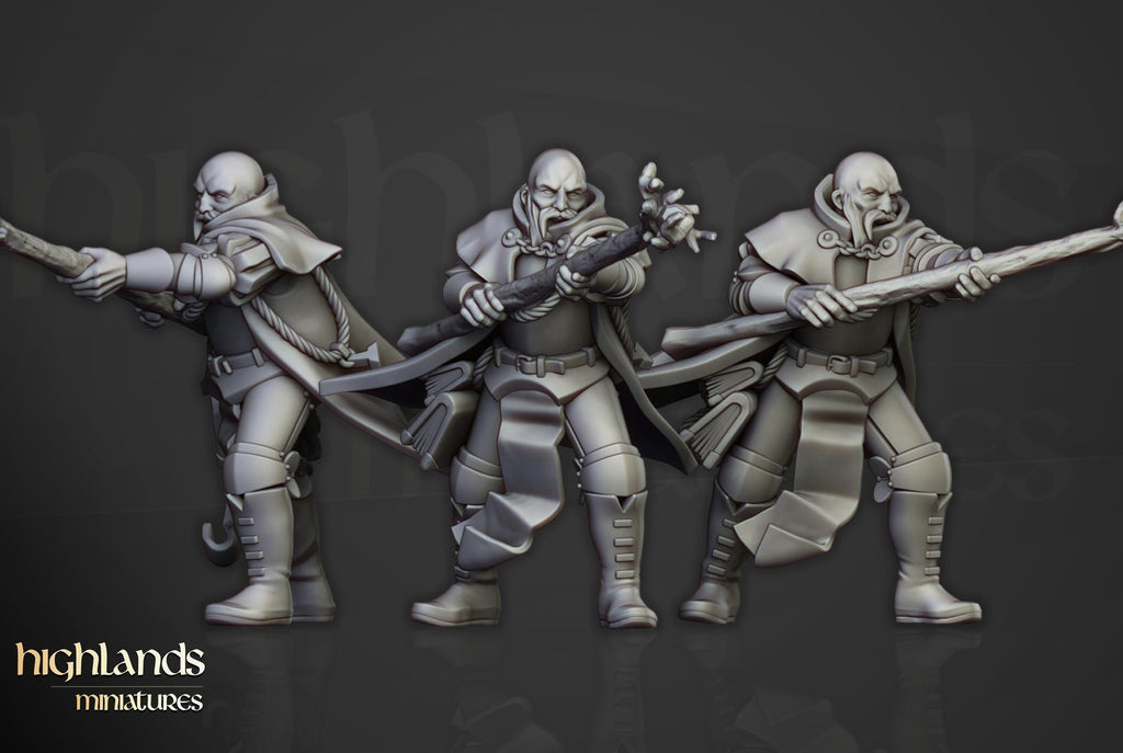 Battle Wizard  - in 12k- by Highlands Miniatures