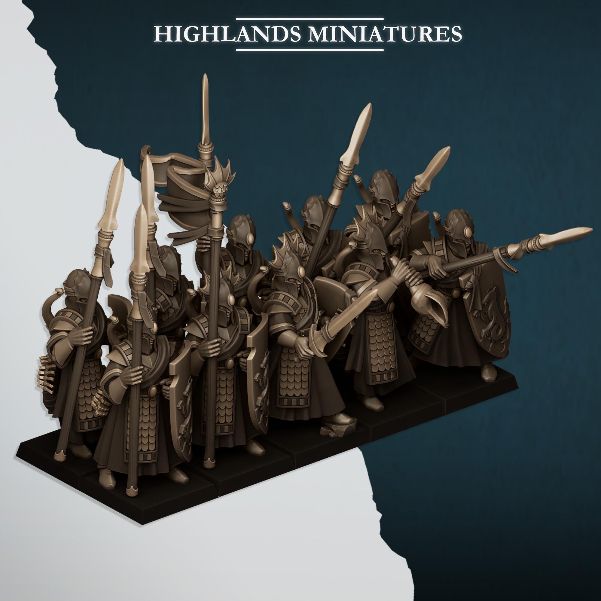 Aegean Sea Guard - in 12k- by Highlands Miniatures