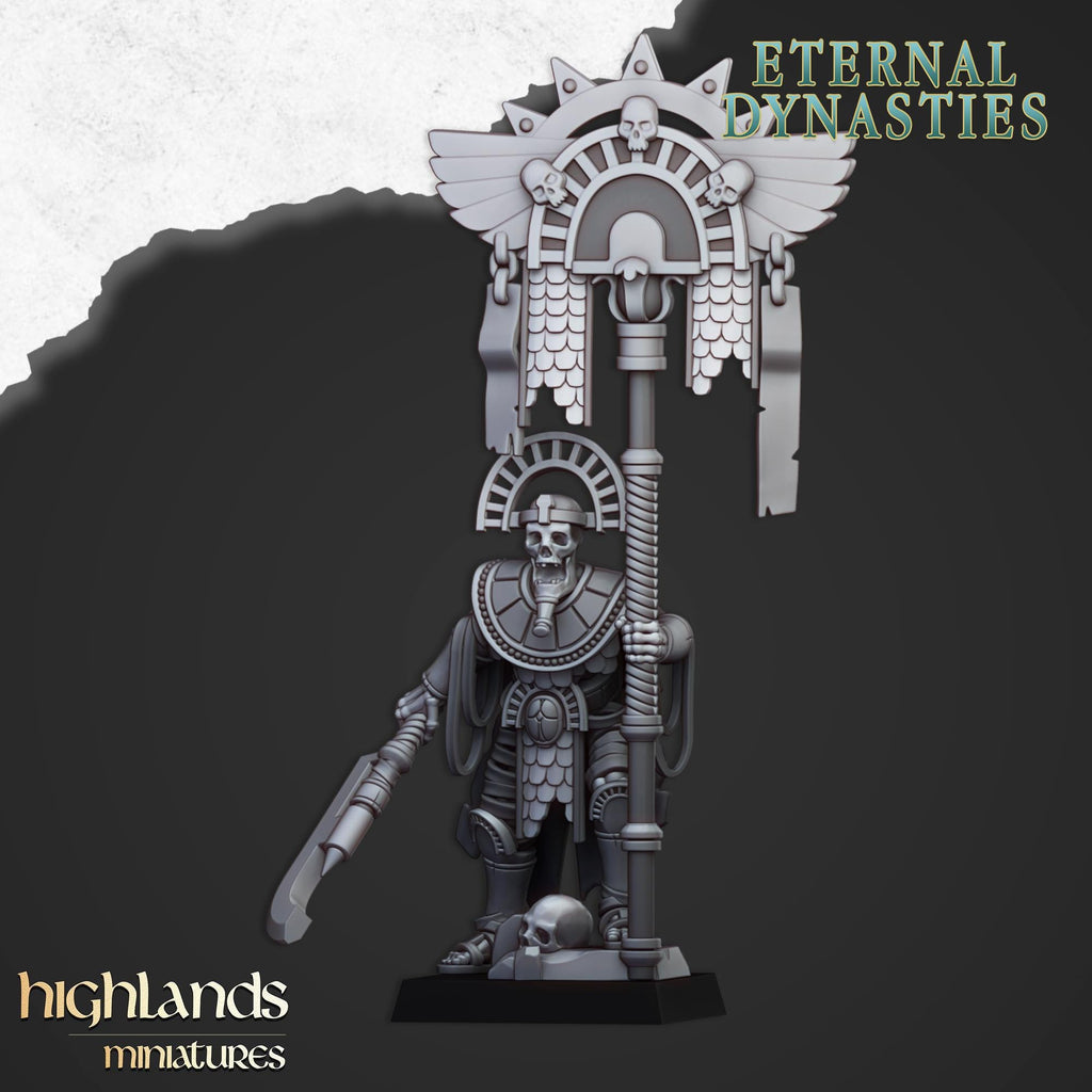 Eternal Pharaoh Banner - in 12k- by Highlands Miniatures